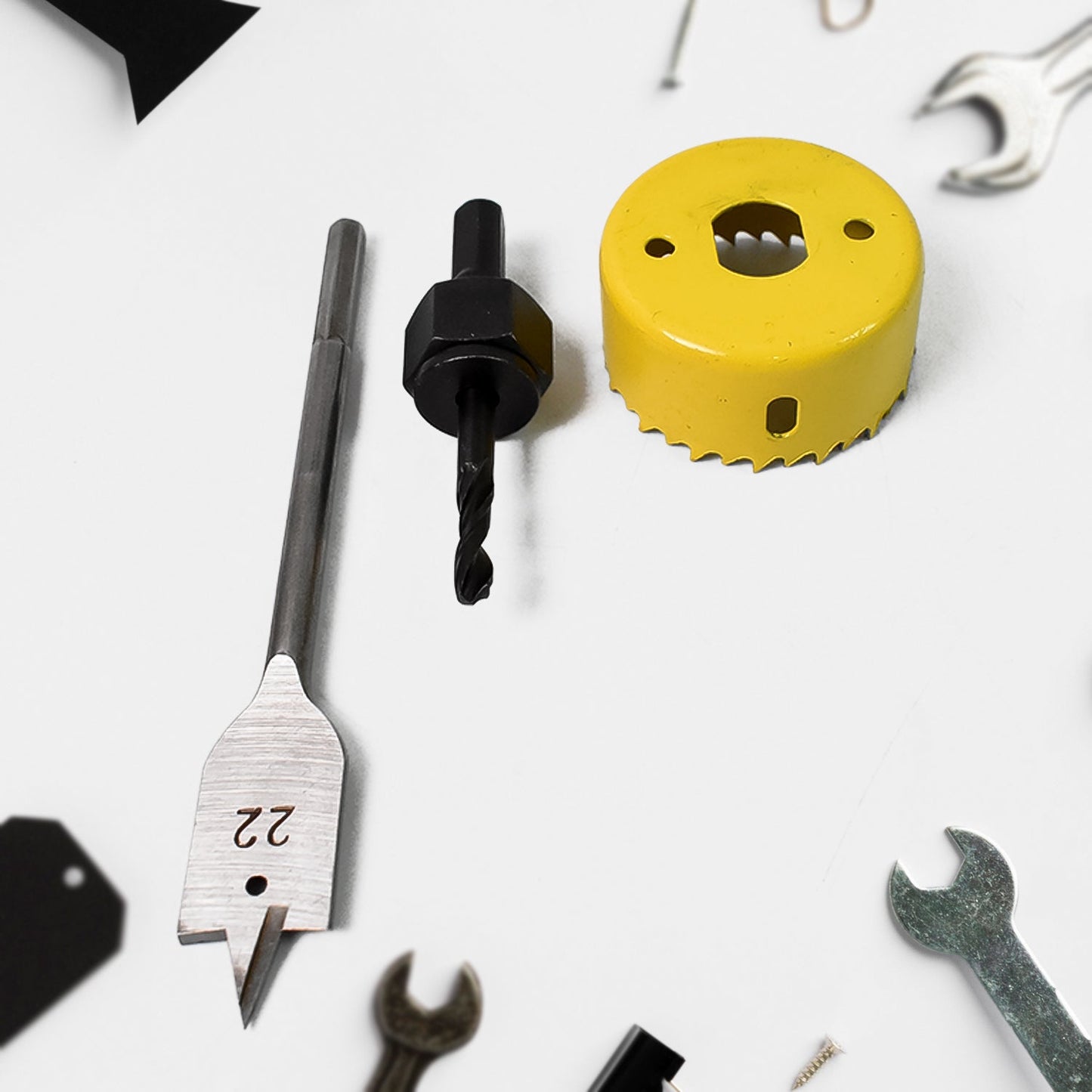 Door Lock Installation (22mmx150mm) Hole Saw Kit (1 Set) - Springkart 