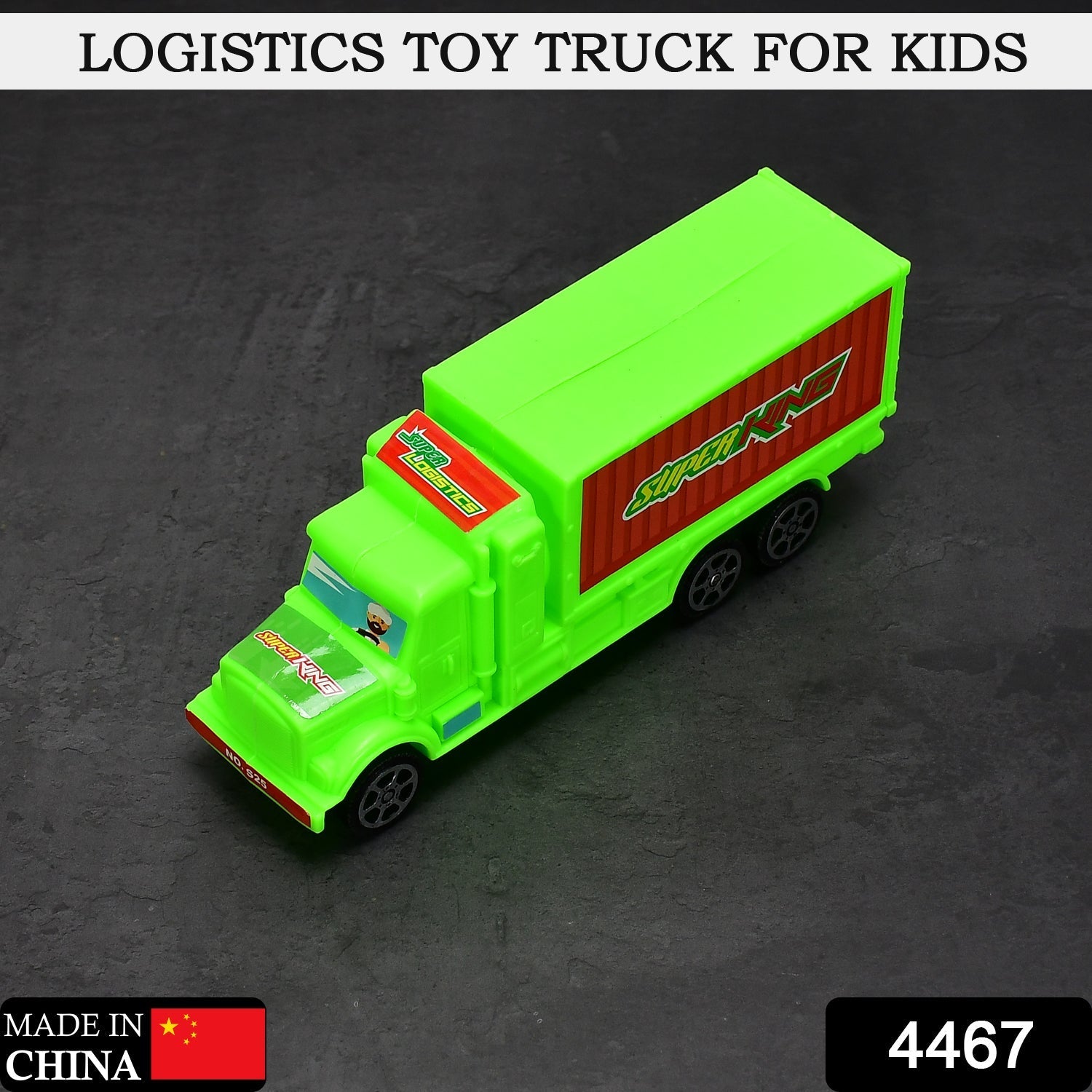 Plastic Container Cargo Truck toy for kids - Springkart 