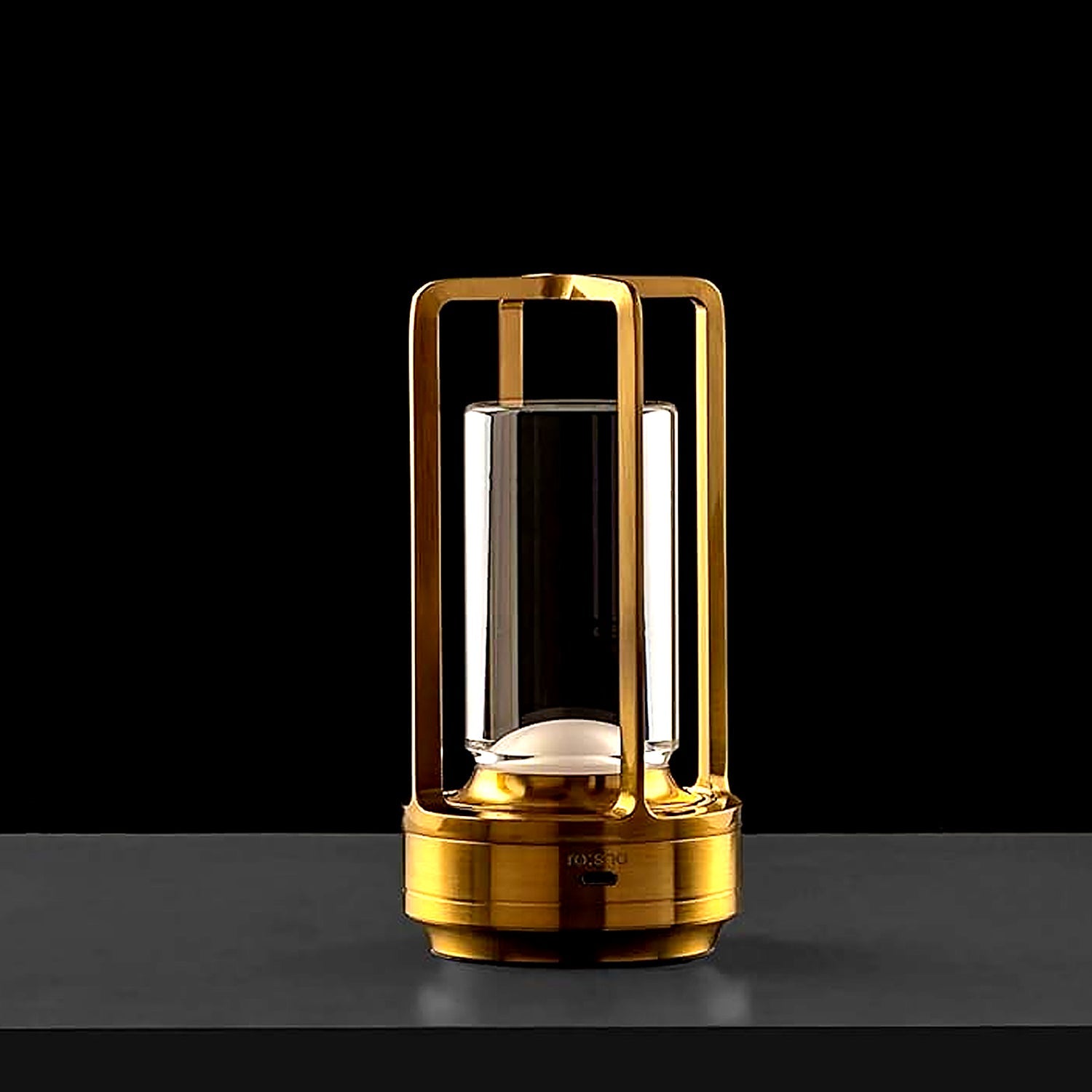 Crystal Lantern Lamp, Crystal Lantern Table Lamp, 3 Colors Rechargeable Cordless Led Lights for Restaurant / Bedroom Lights (1 Pc) - Springkart 