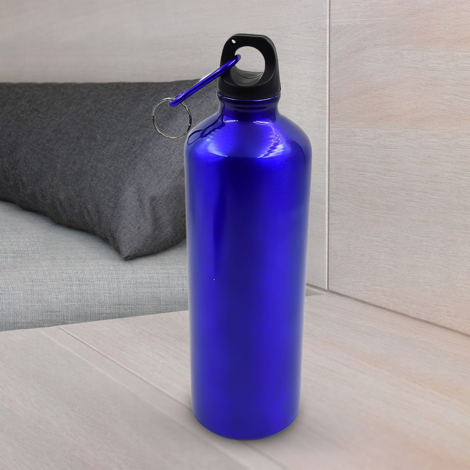 Aluminium Sports Water Bottle, 1 Pc (Capacity 500 ML Approx) - Springkart 