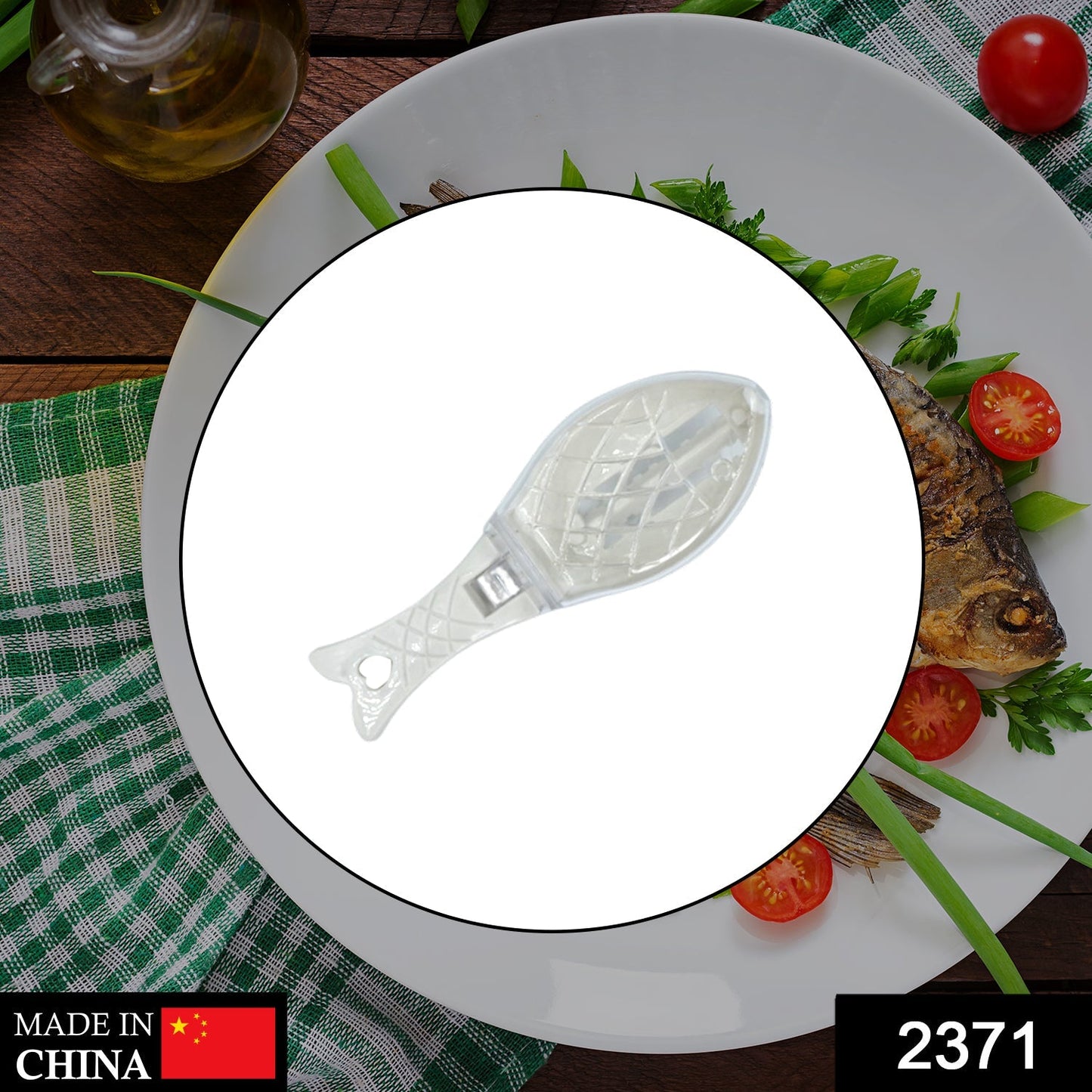 Fish Scale Scraper Peeler Fish Tools Kitchen - Springkart 