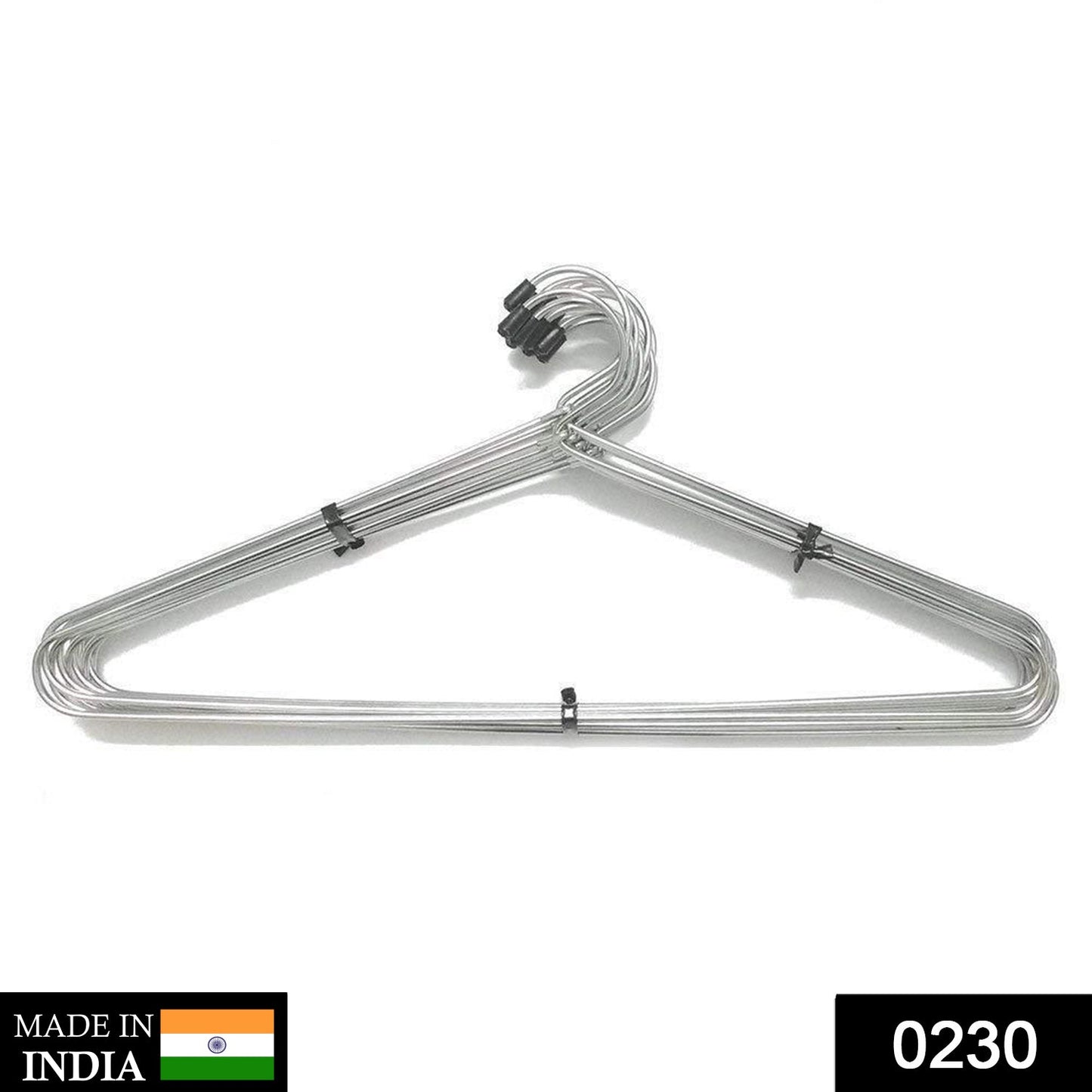 Stainless Steel Cloth Hanger (12 pcs) - Springkart 