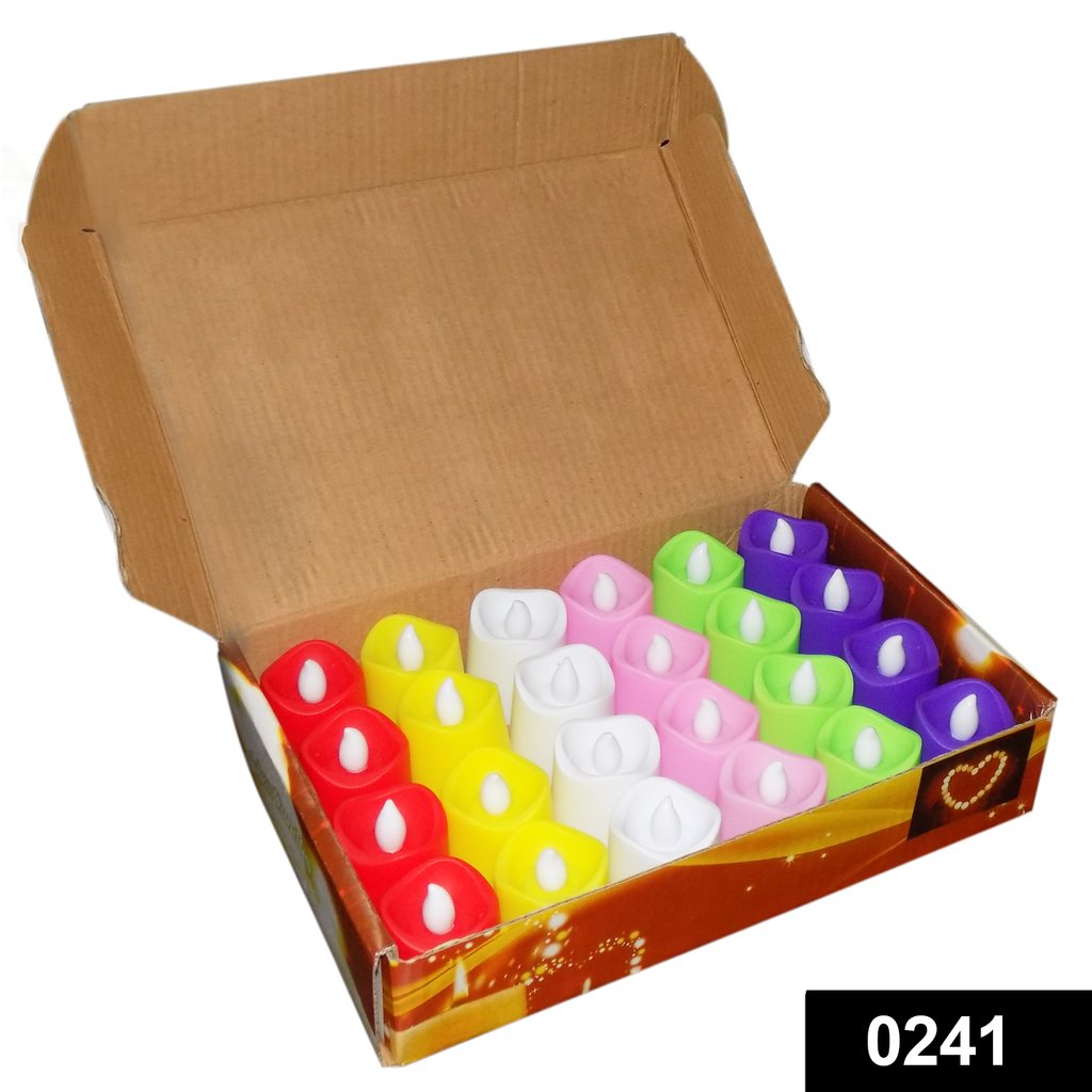 Festival Decorative - LED Tealight Candles (Multi Color) - Springkart 