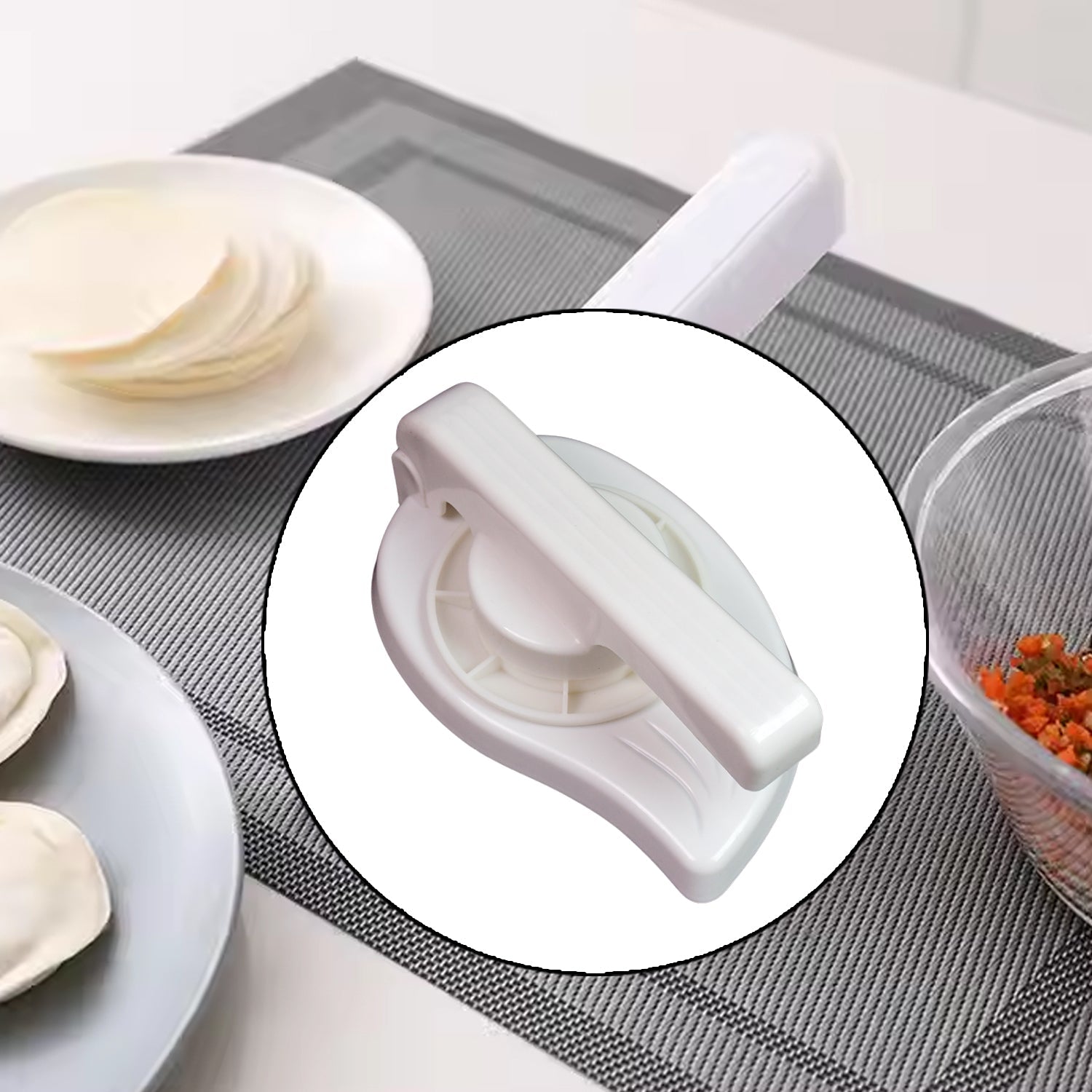 Plastic Puri Press Maker (1 Pc): Easy Chapati Roti Press (Kitchen) - Springkart 