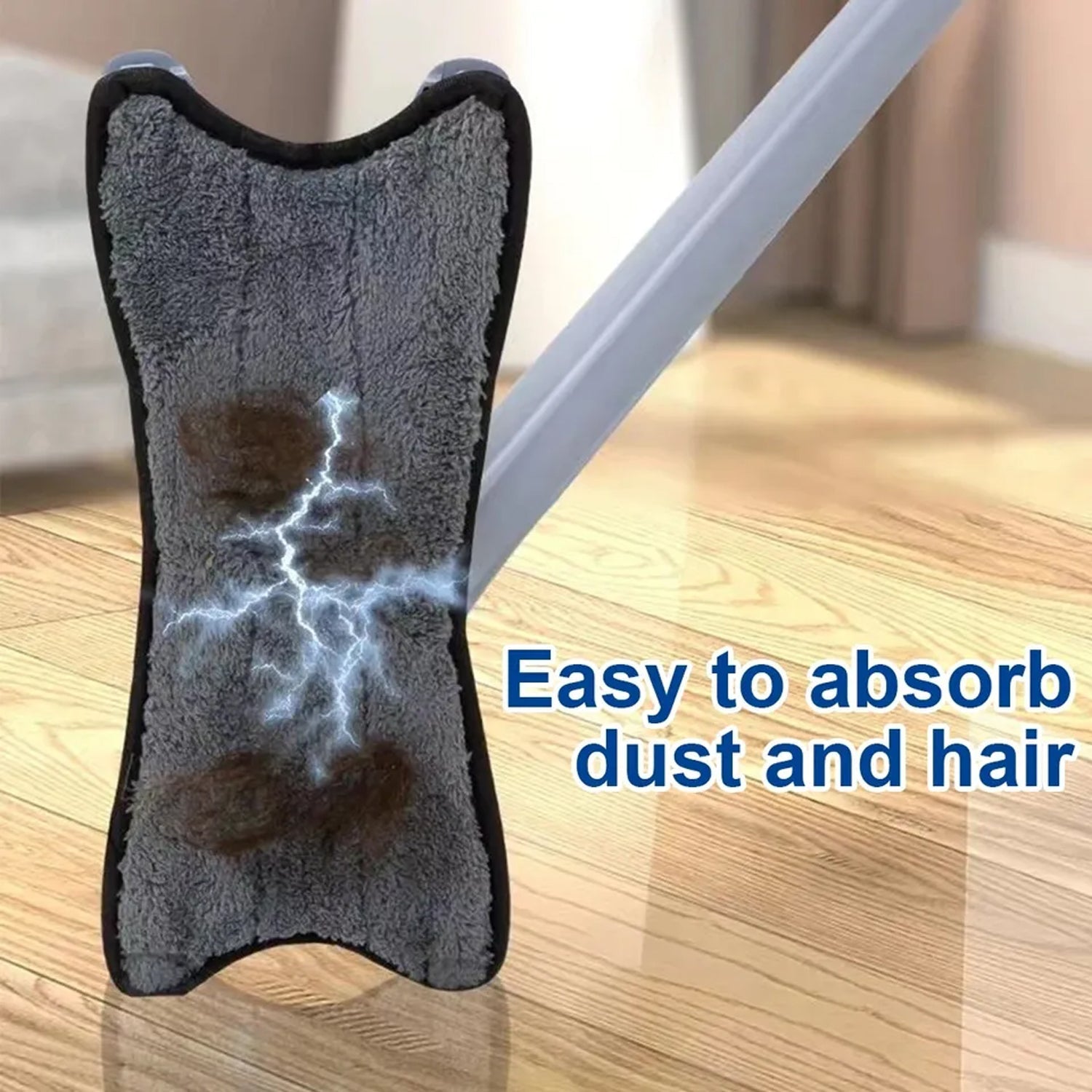 Adjustable 360° Flat Hand Mop: Floors, Walls, Ceilings (Easy Squeeze) - Springkart 