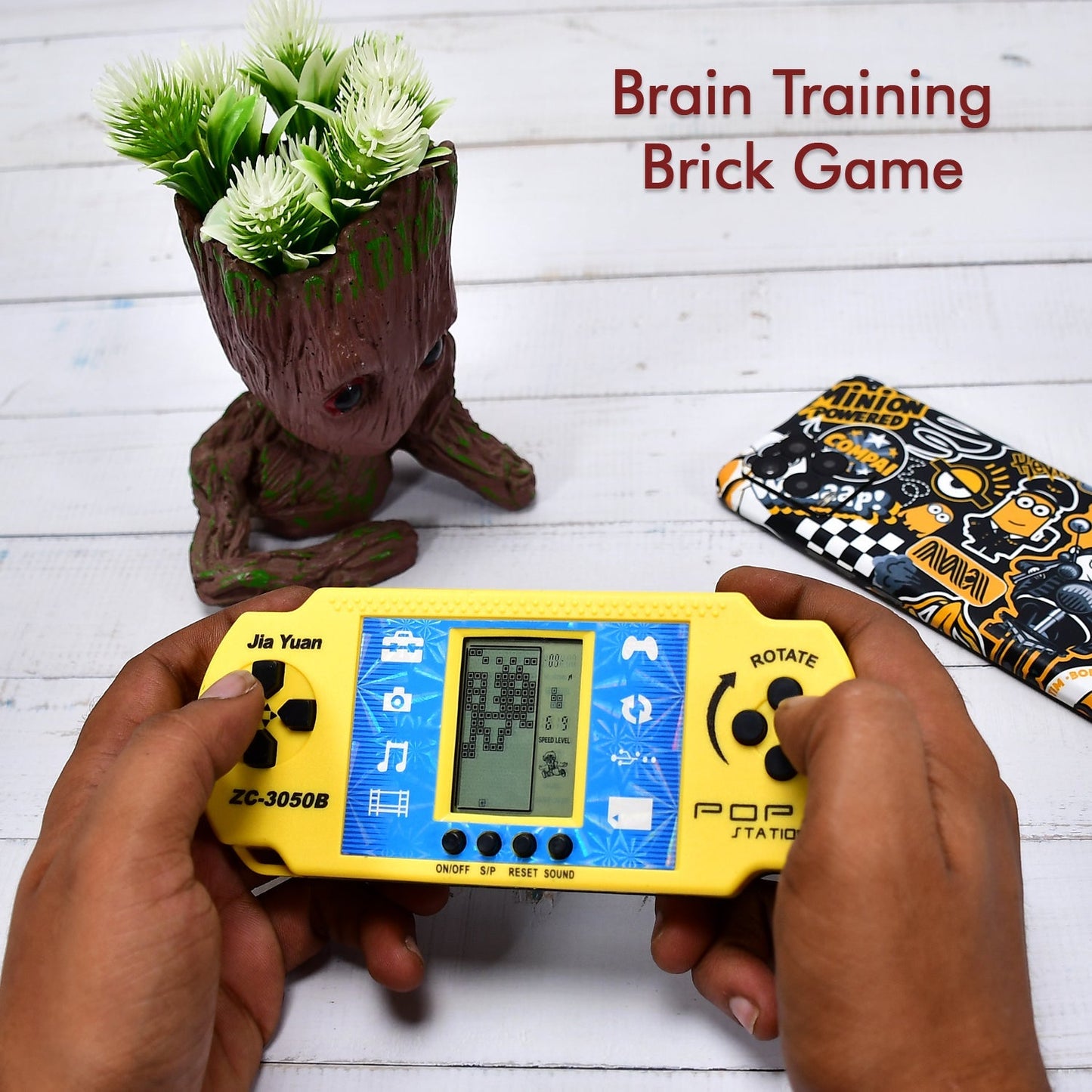 Handheld Video Game POP Station Pocket Game Toy. - Springkart 