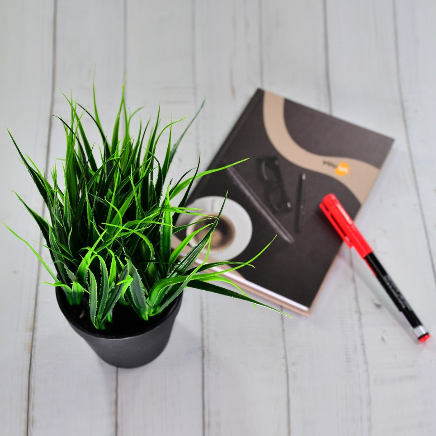 Artificial Potted Plant with Pot - Springkart 