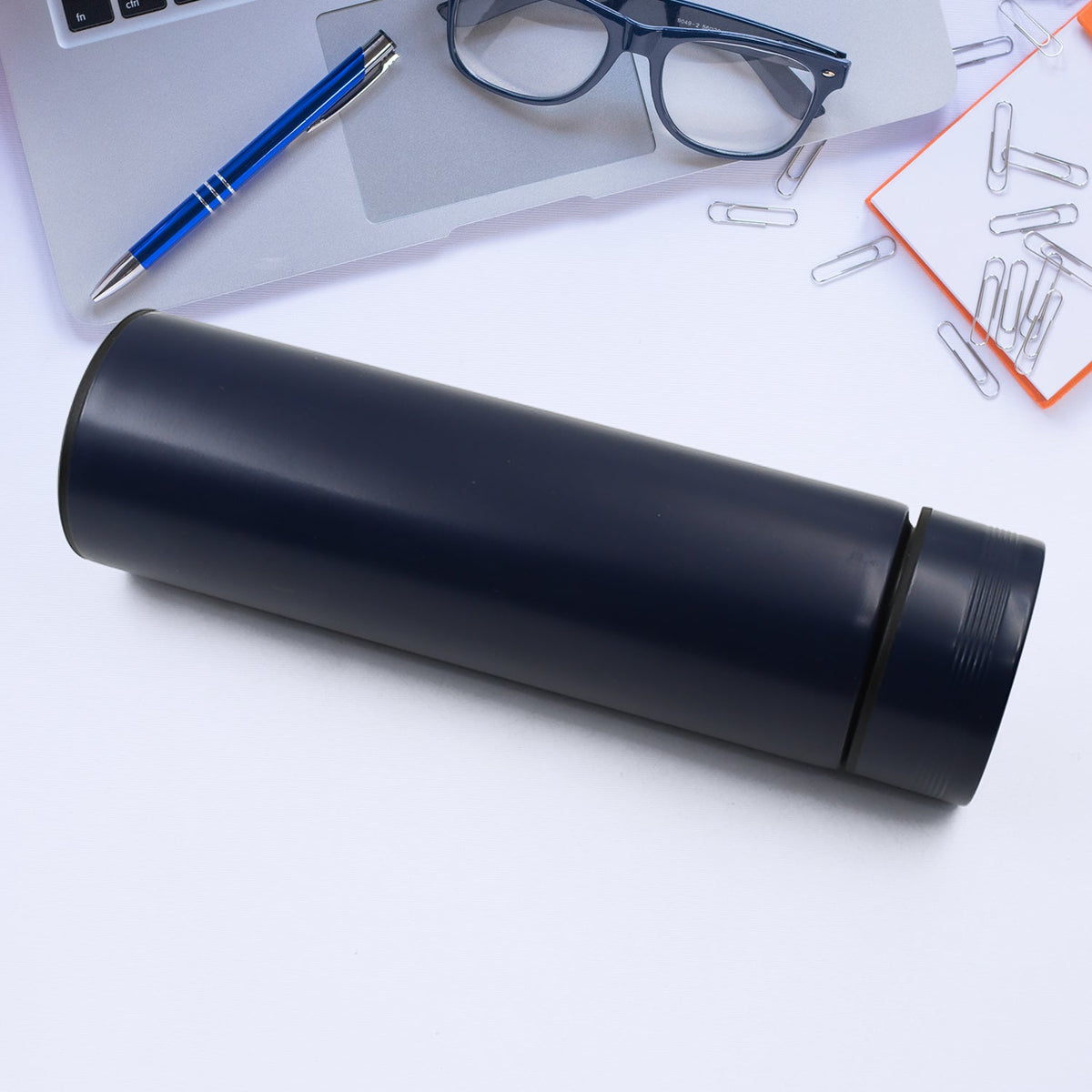 Double Stainless Steel Wall Smart Flask Water Bottle (500 ML) - Springkart 
