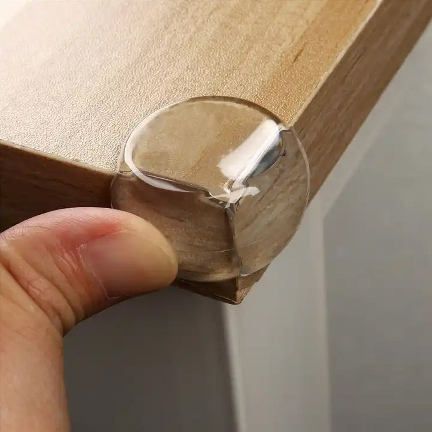 Corner Protector Baby Safety Protectors for Furniture Against Sharp Corners Table Corner Guard Baby Proofing Corner Guards Corner Protectors High Resistant Adhesive (4 Pc Set) - Springkart 