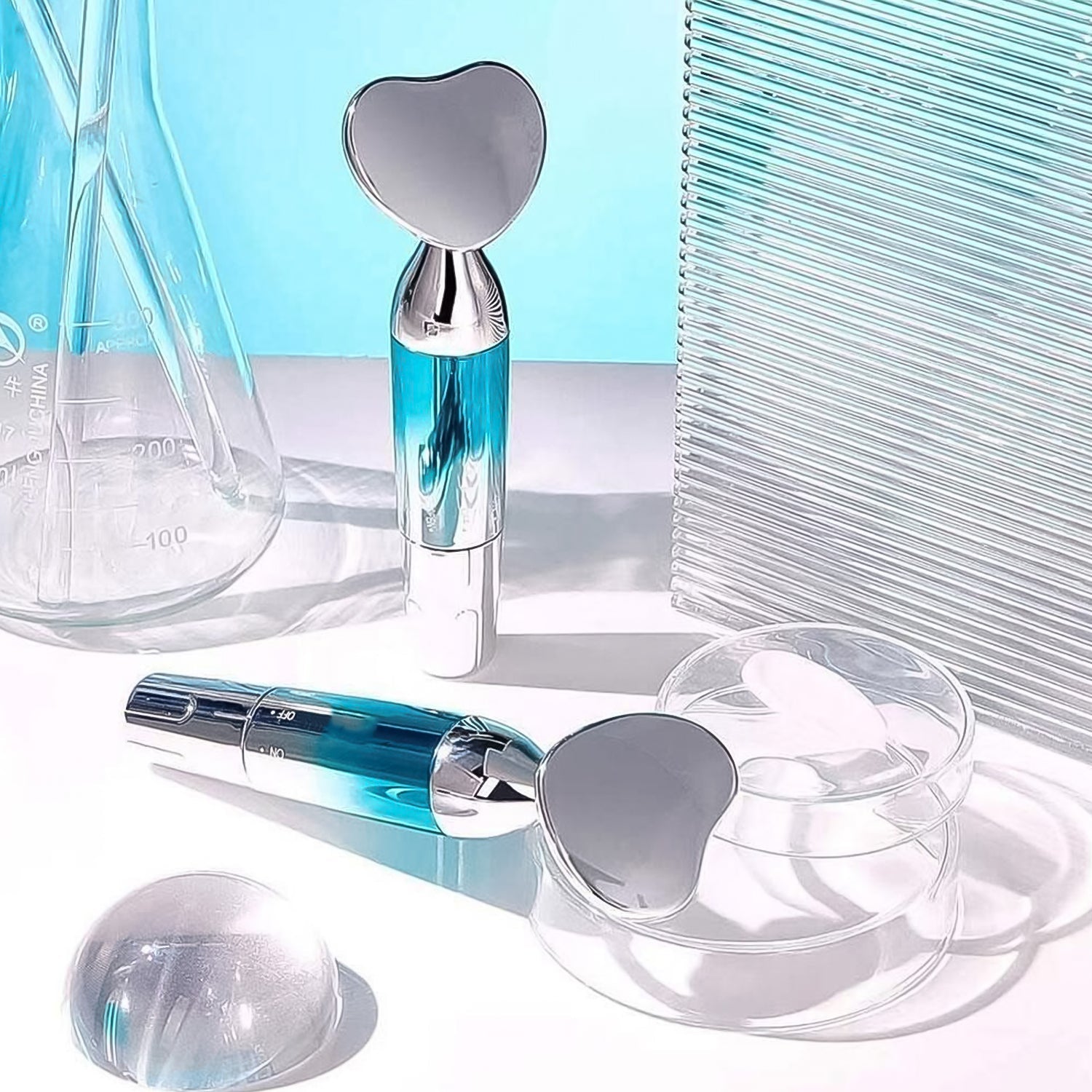 Face Vibratory Massager, Facial Beauty Device (1 Pc) - Springkart 