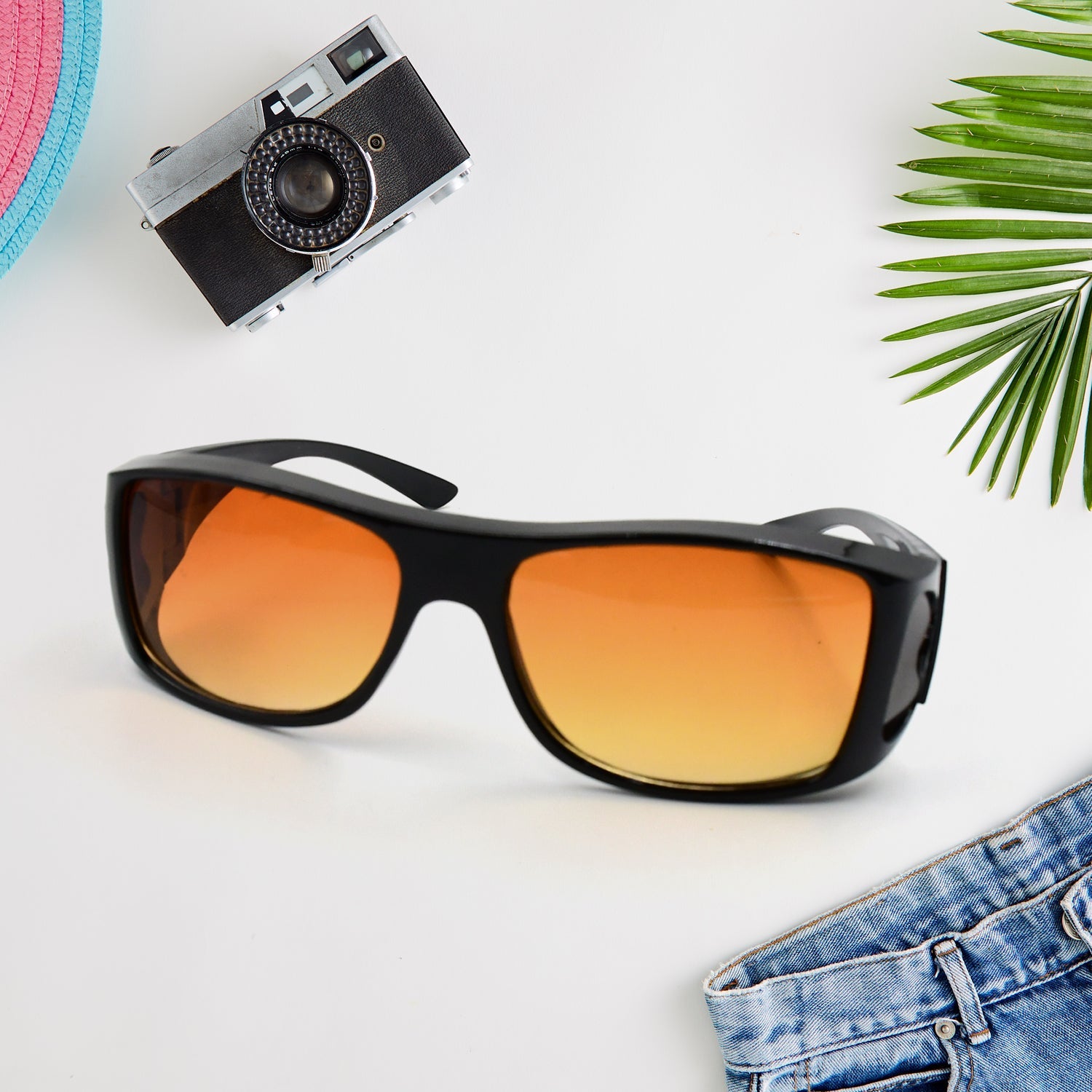 Protect Sunglasses | Clear Vision Glasses for Driving Car & Bike