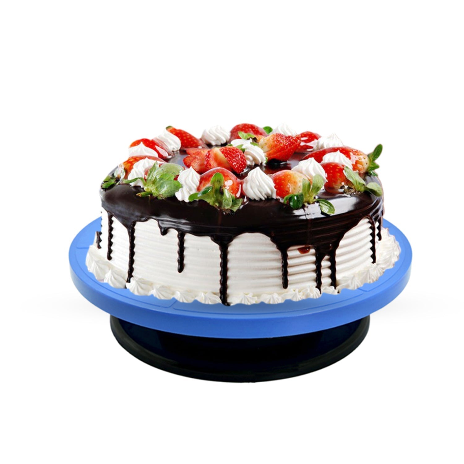 Cake Stand Revolving Decorating Turntable Easy Rotate Cake Stand For Home & Birthday Party Use - Springkart 