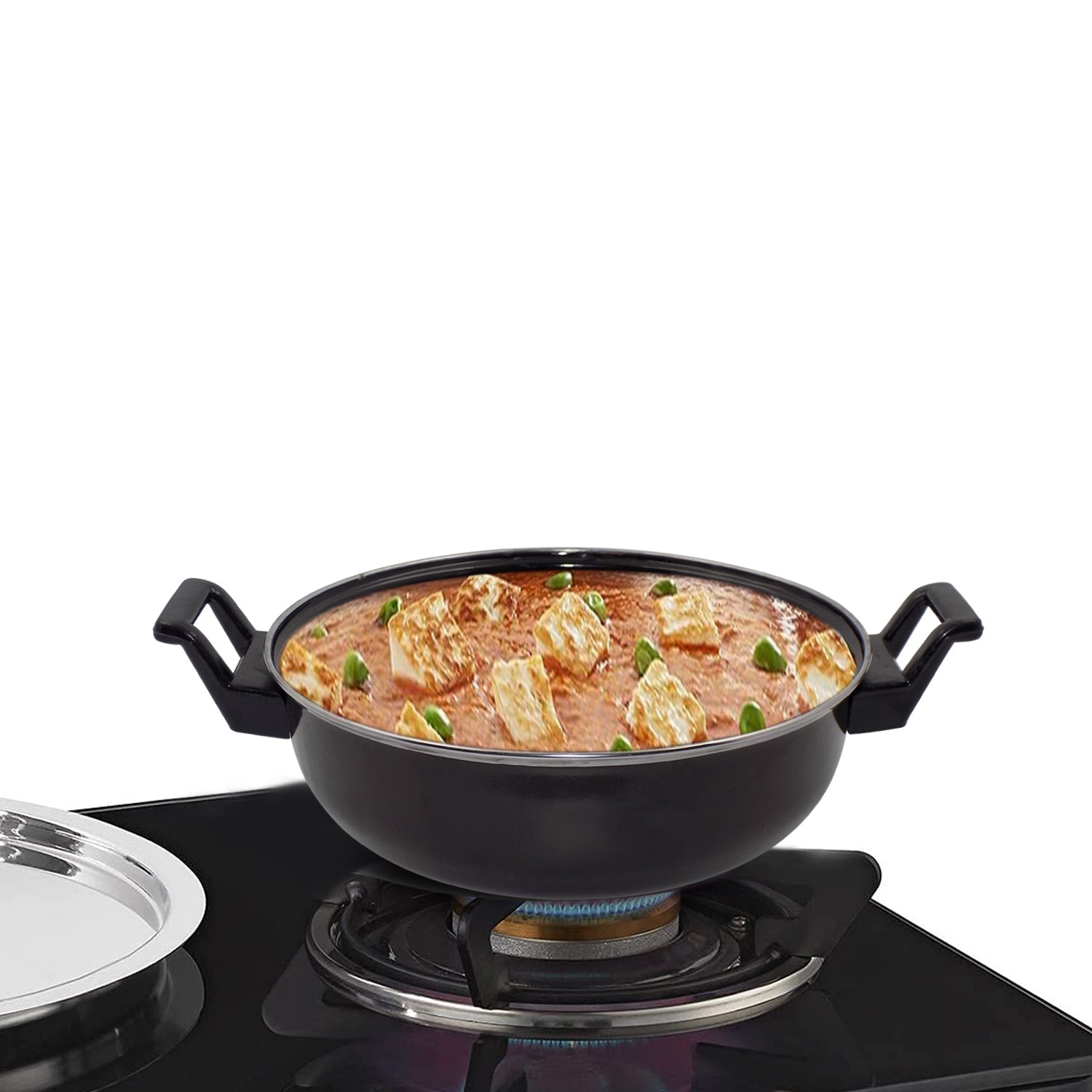 Induction Base Hard Anodized Kadhai Nonstick - Springkart 