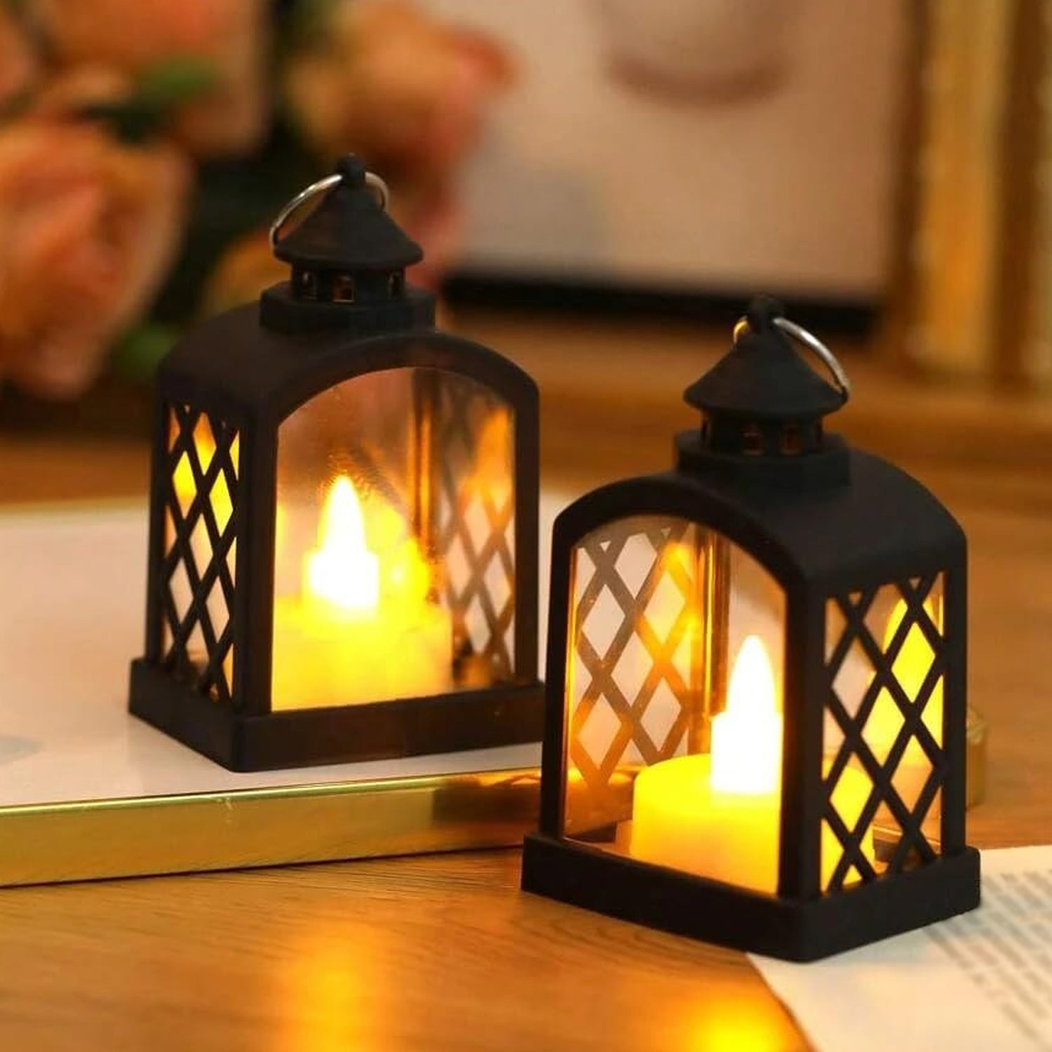 Smokeless Led Light Lantern Lamp (24 Pcs Set) - Springkart 