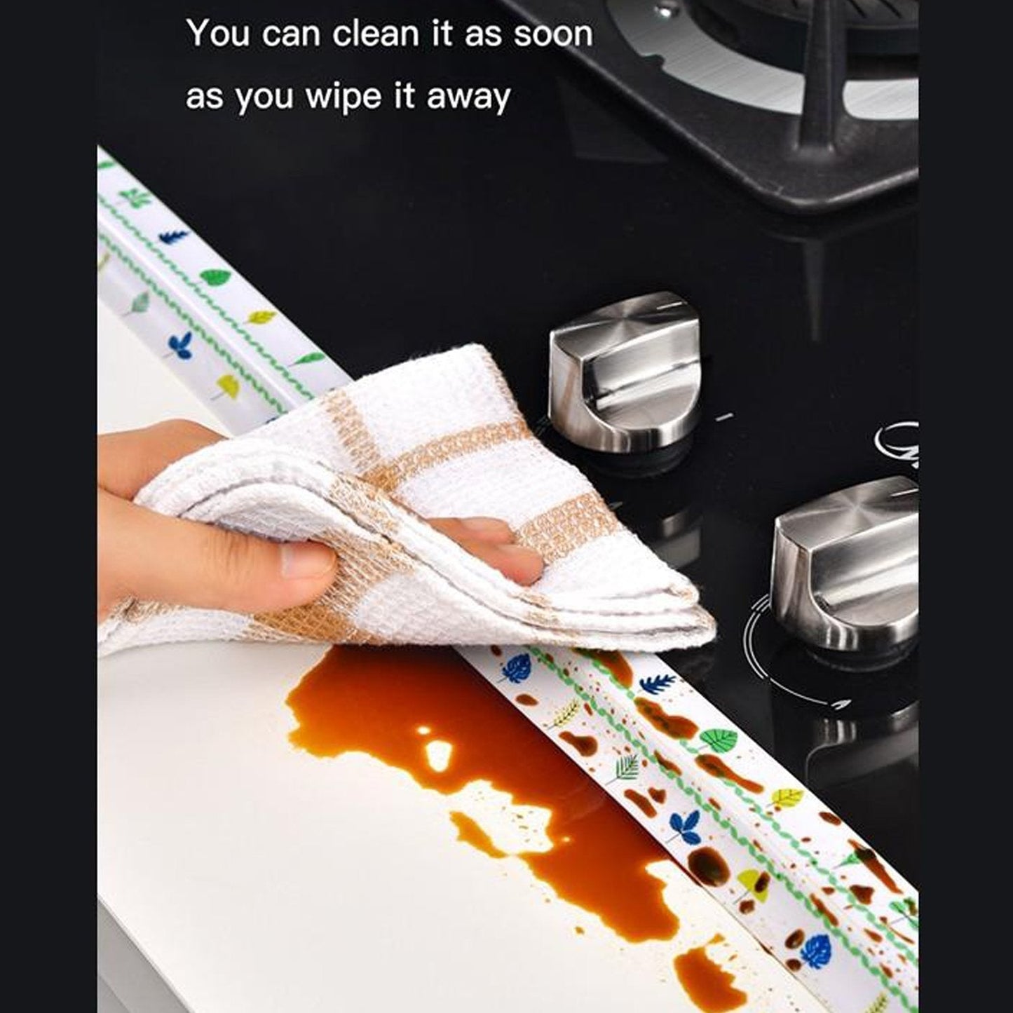 Kitchen Sink Platform Sticker Bathroom Corner Tape (3Meter Size) - Springkart 