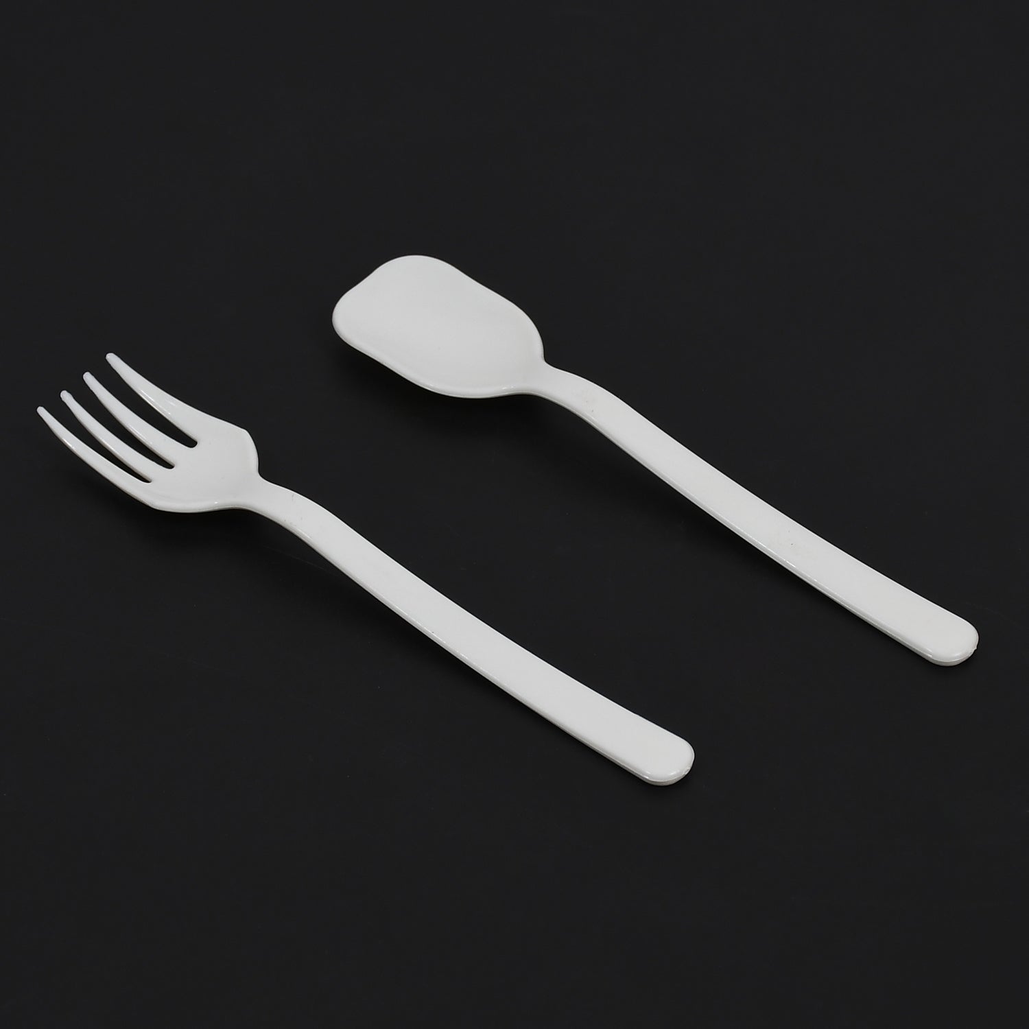 Plastic Forks & spoon Cutlery-Utensils, Parties, Dinners, Catering Services, Family Gatherings ( pack of 2) - Springkart 