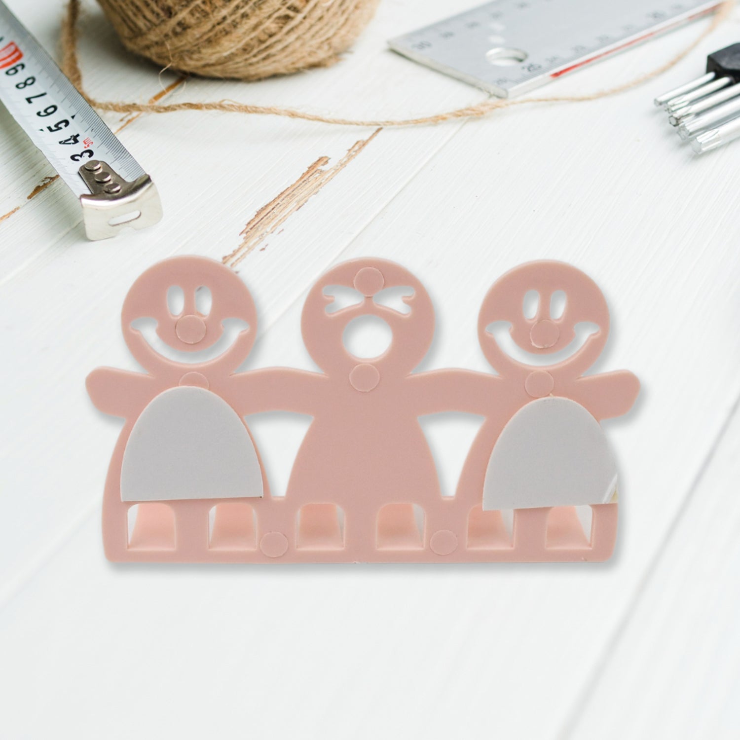 Multipurpose Self-Adhesive hooks (1 Set / 6 Hook)Pack of 2 - Springkart 