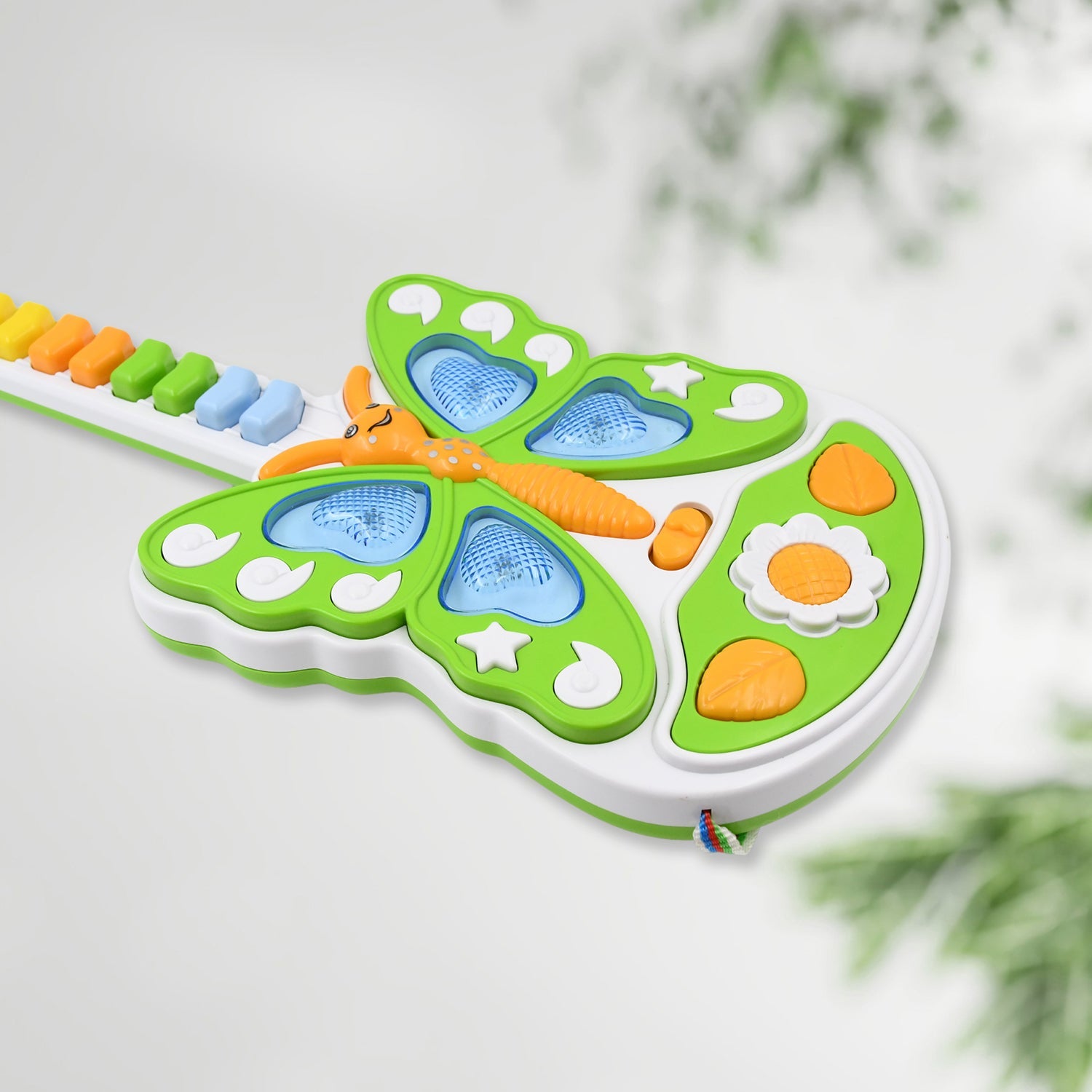 Butterfly Guitar Toy with Light and Music Toy (1 Pc / Battery not included) - Springkart 