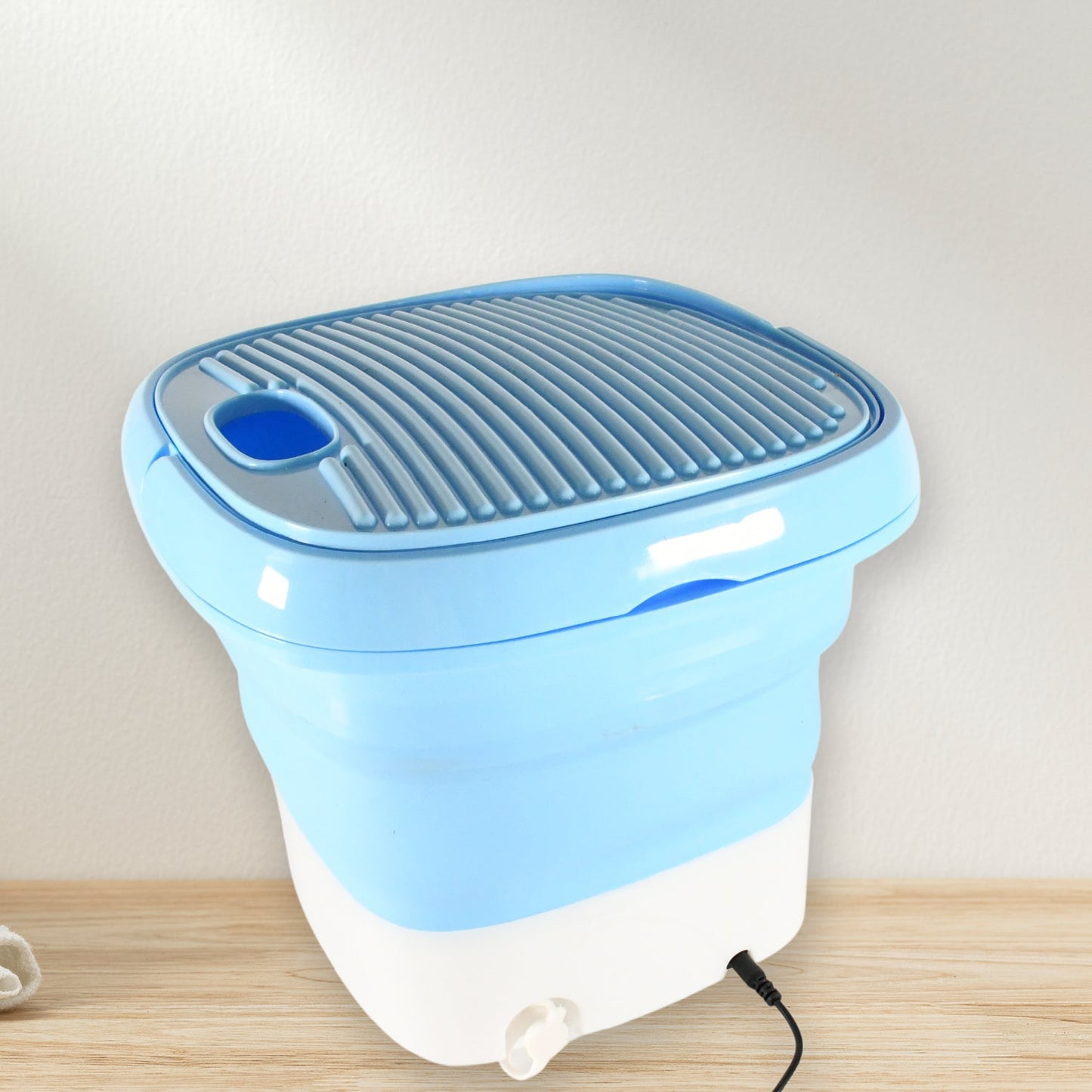 Portable Washing Machine, Mini Folding Washer and Dryer Combo, for Underwear, Socks, Baby Clothes, Travel, Camping, RV, Dorm, Apartment  - Springkart 