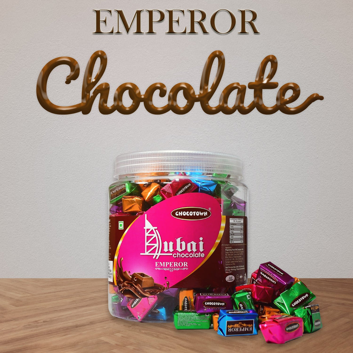 Chocotown Dubai Chocolate Emperor (750 GM) - Springkart 