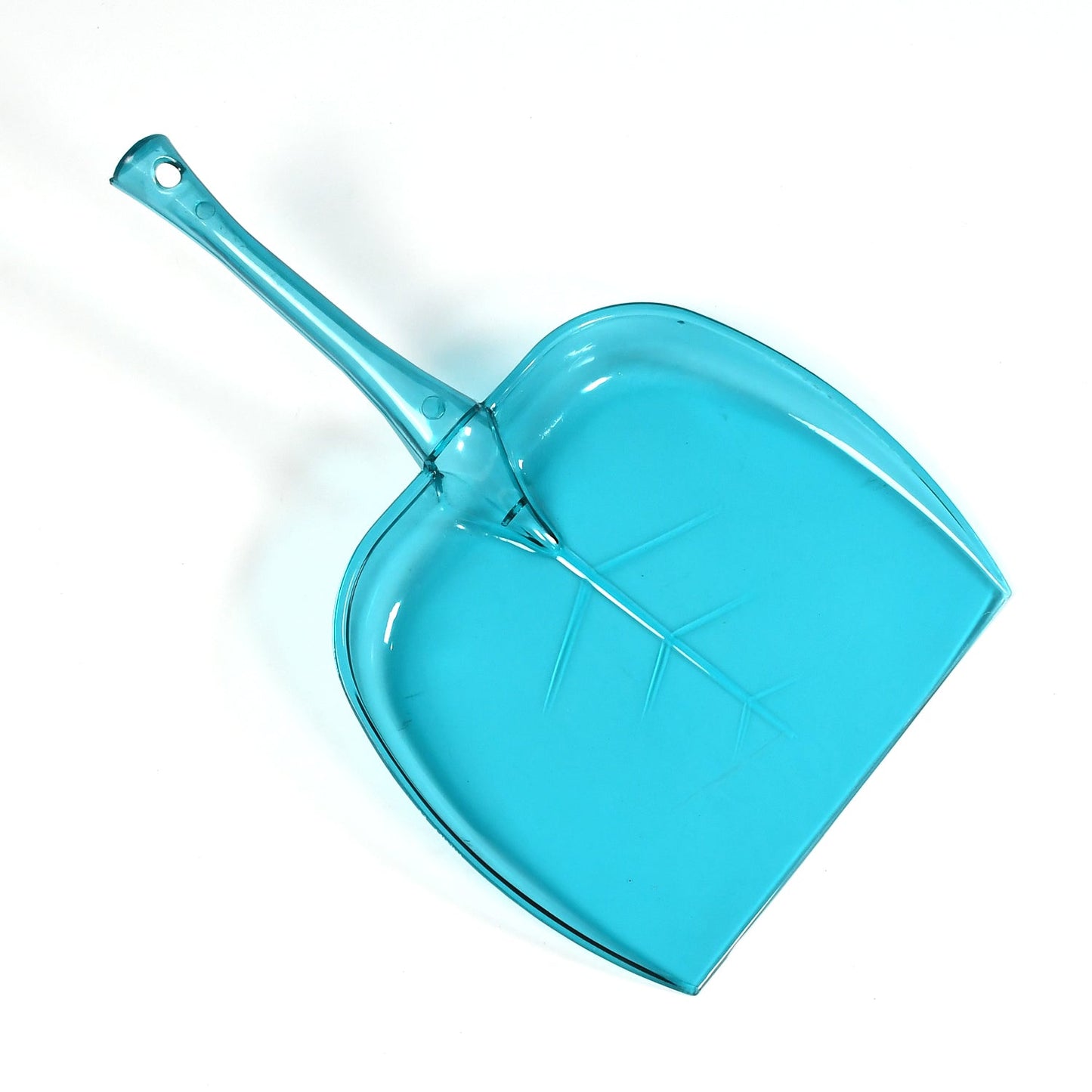 Large Unbreakable Plastic Dustpan with Long Handle for Home and Kitchen (1 Pc) - Springkart 