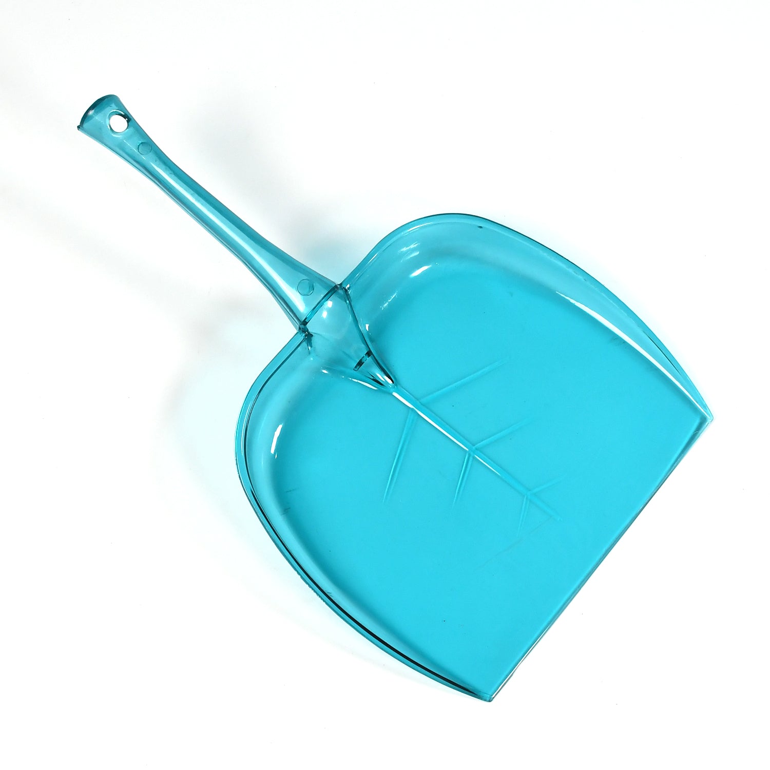 Large Unbreakable Plastic Dustpan with Long Handle for Home and Kitchen (1 Pc) - Springkart 