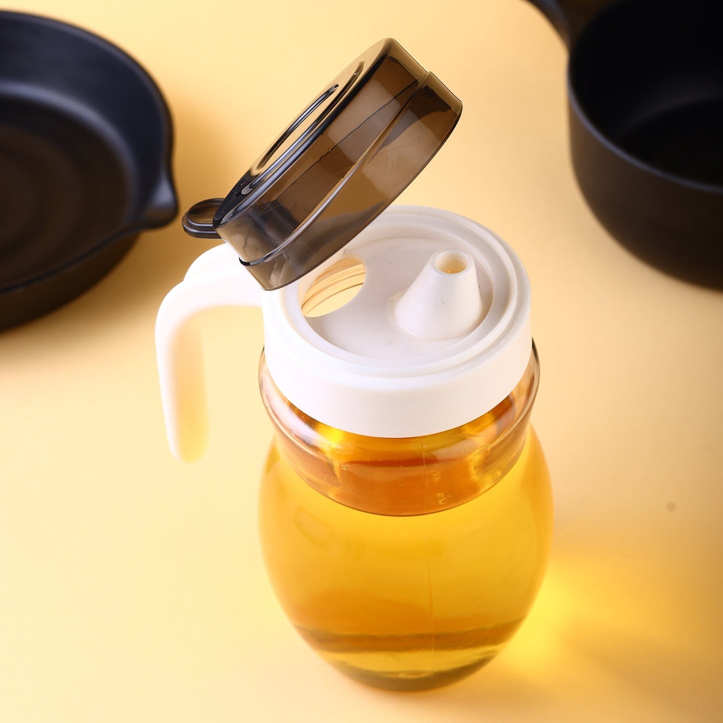 Oil Dispenser Stainless Steel with small nozzle 650ml - Springkart 