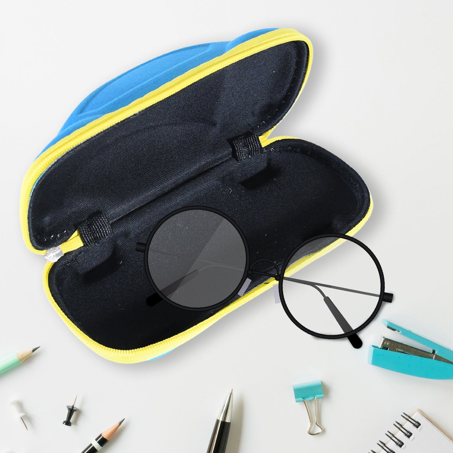 Cartoon Car Shape Sunglasses Box Portable Eyeglasses Case Fashion Lovely Sunglass Case Children's Glasses Box Blind Box for Kids Sunglasses Cases (1 Pc) - Springkart 