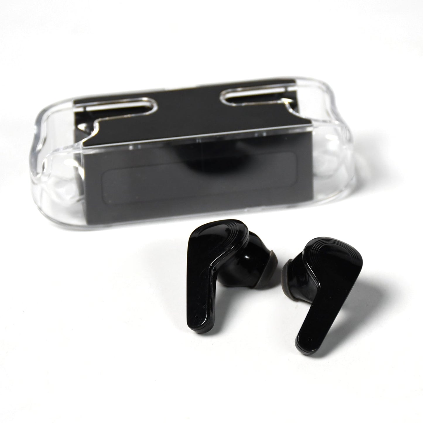 M12 Max Wireless Earbuds, Black Touch Control Bluetooth - Springkart 