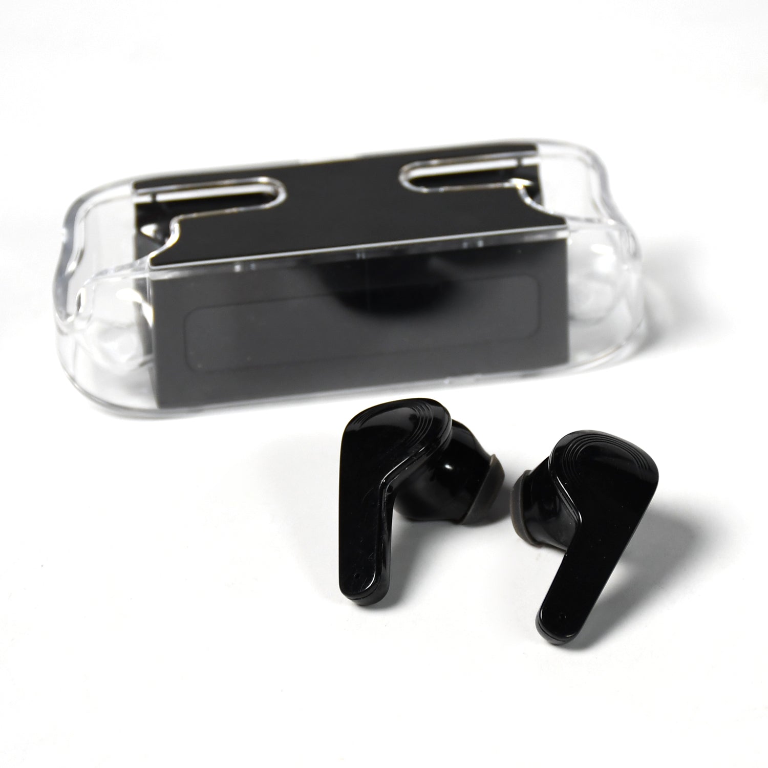 M12 Max Wireless Earbuds, Black Touch Control Bluetooth - Springkart 
