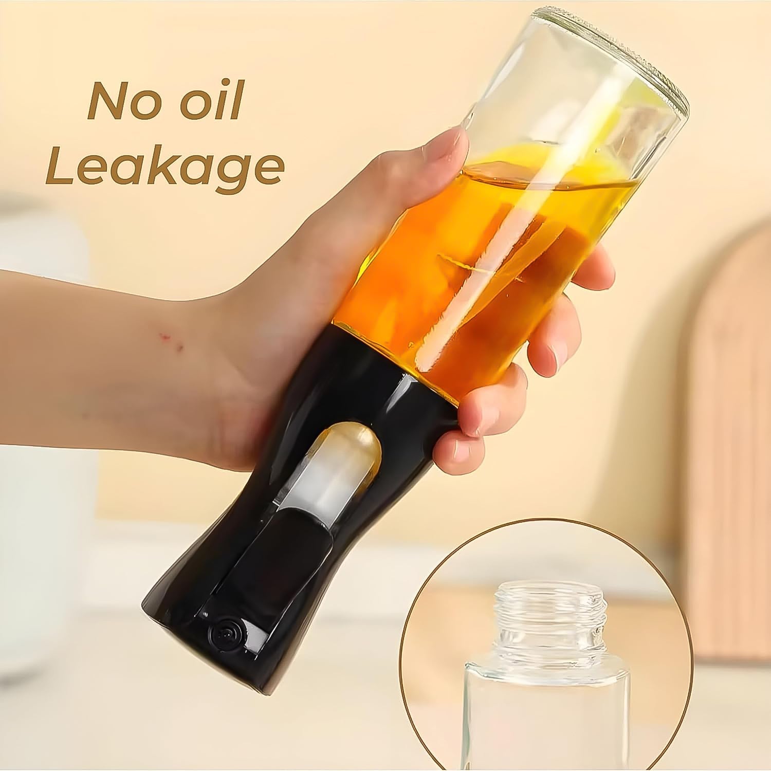 Reusable Plastic Oil Sprayer for Salad and Marinade