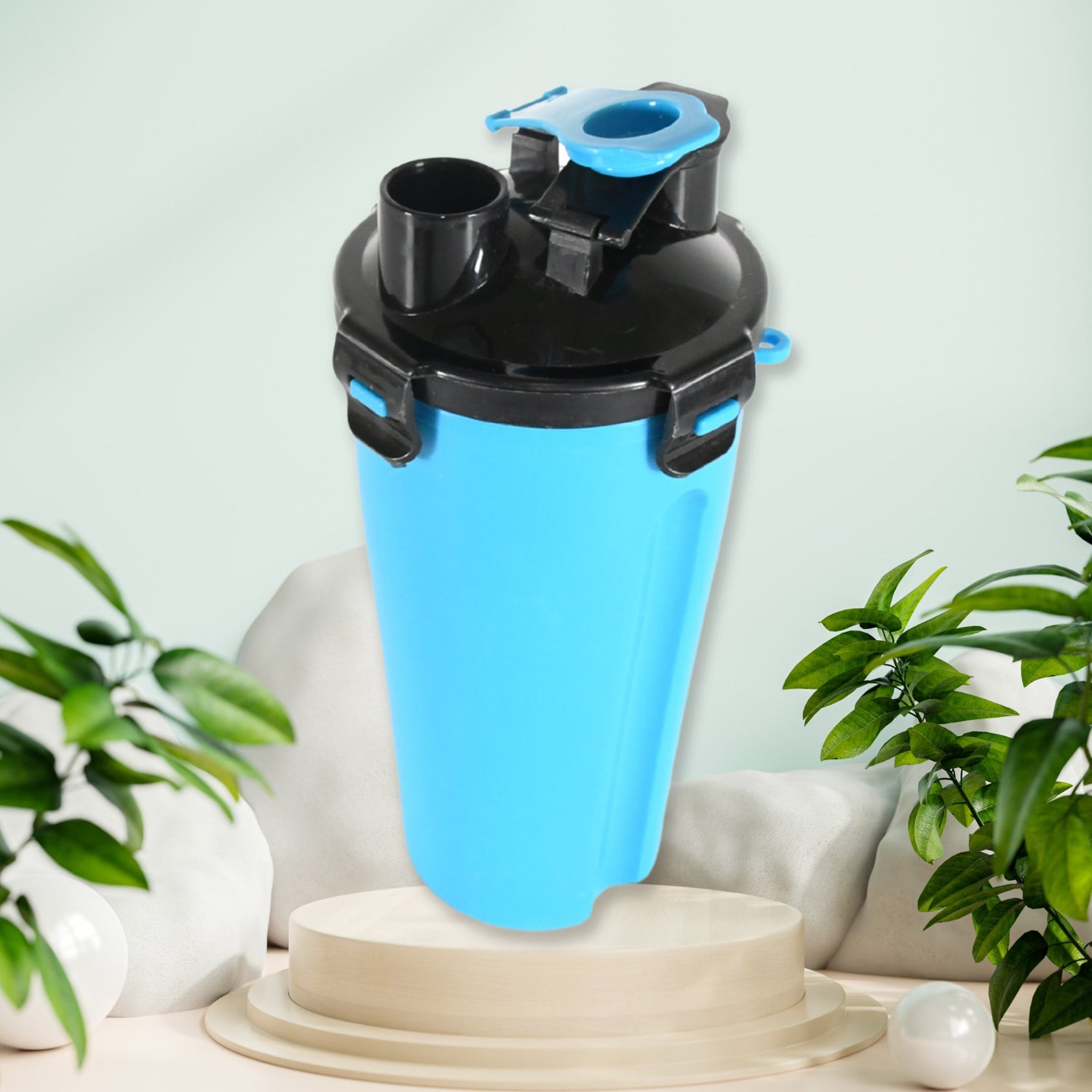 Plastic Sports Double Wall Water Bottle, High Quality Water Bottle, BPA-Free & Leak-Proof! For Kids' School, For Fridge, Office, Sports, School, Gym, Yoga (1 Pc / 400 ML Approx) - Springkart 