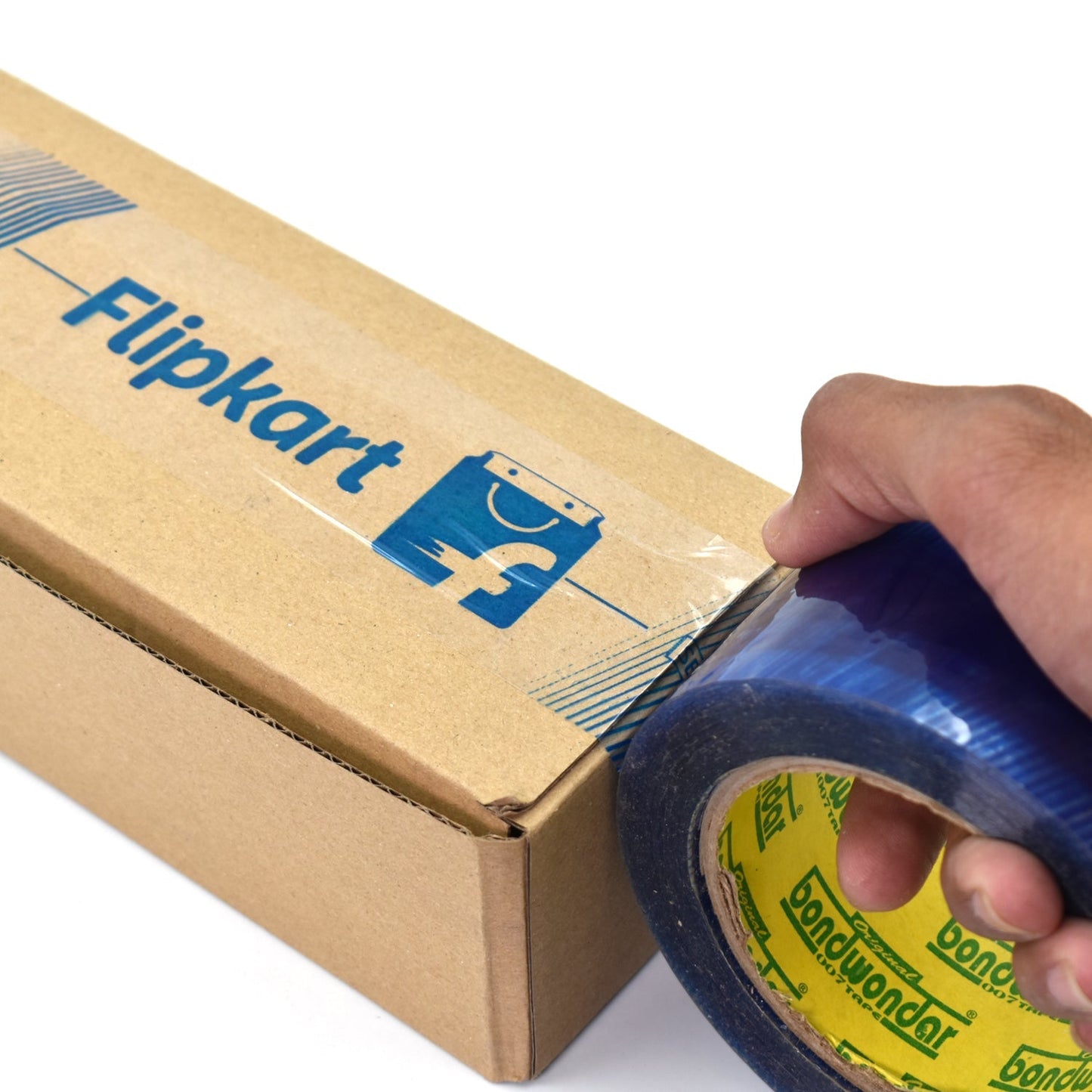 Flipkart Print Blue Tape For Packaging Gifts And Products By Flipkart For Shipping And Delivering Purposes Etc. - Springkart 