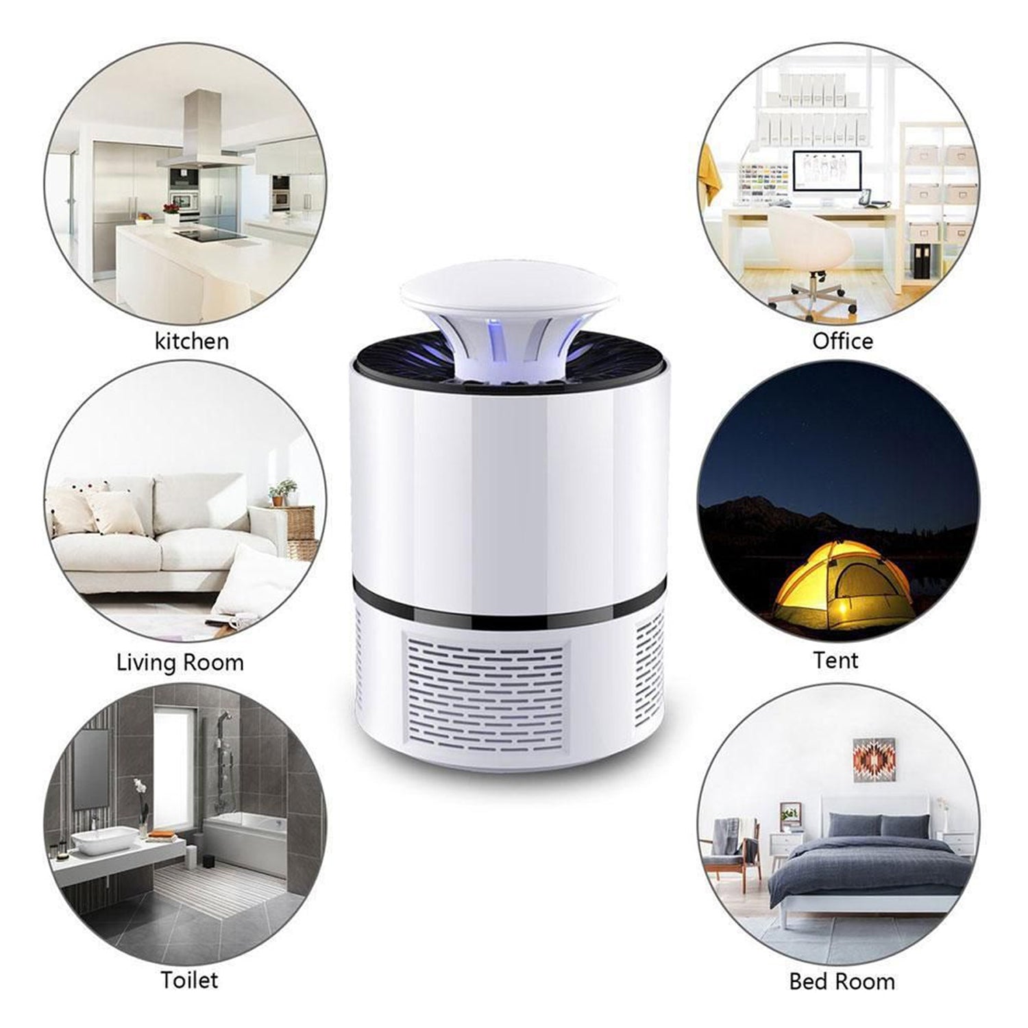 Eco Friendly Electronic Mosquito Killer Lamp - Springkart 