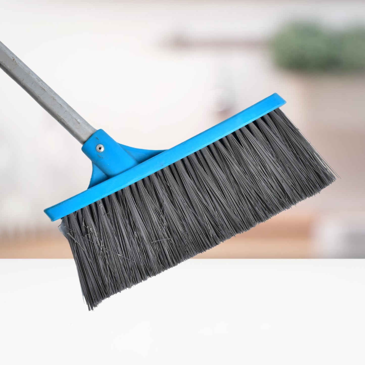 Long Handle - Floor Scrub Brushes for Cleaning Shower, Stiff Bristle Scrubber Brush for Bathroom, Bathtub, Tub, Tile Floors, Garage - Springkart 
