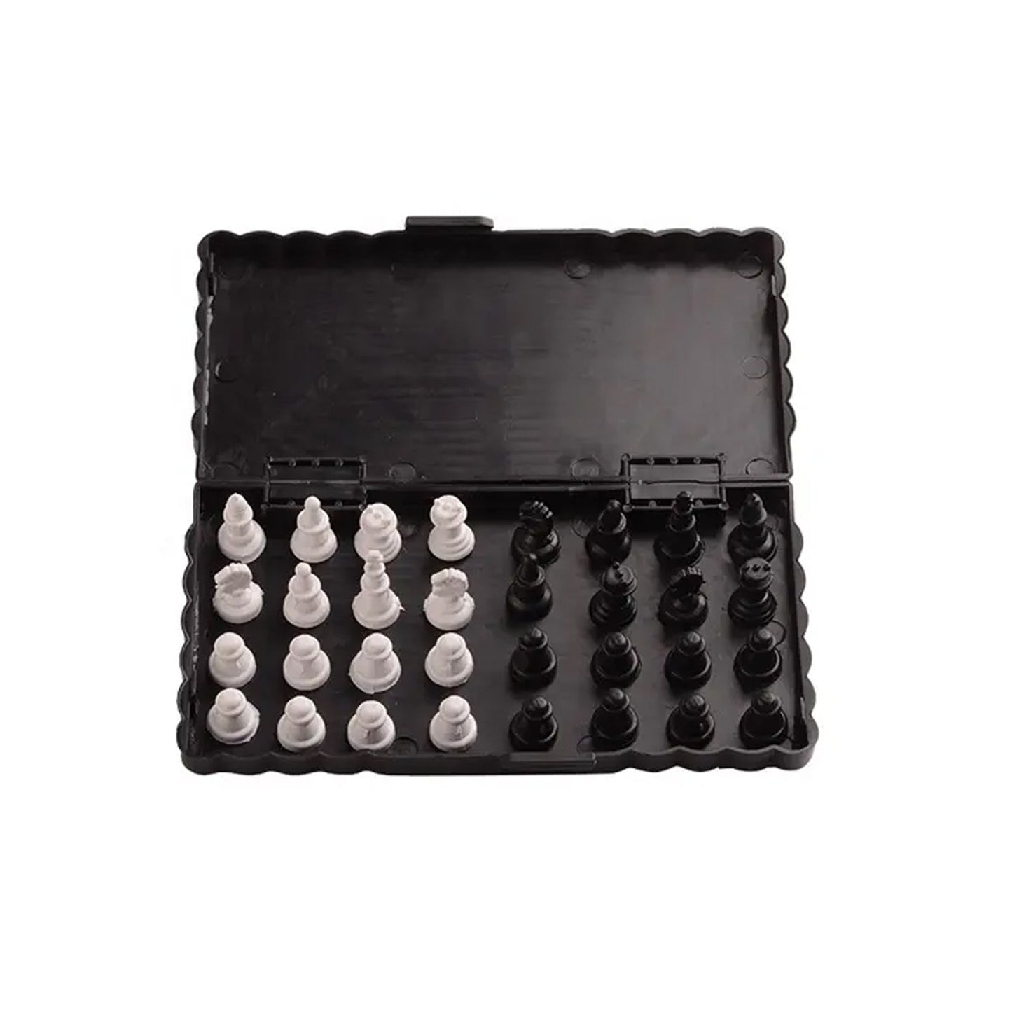 Chess Board 5"x5" Magnetic Chessboard Game Set with Folding Travel Portable Case Travel Chessgame Premium Classic Black & Ivory Color Pieces Prefect Gift for Kids and Adults |1 Pcs| - Springkart 