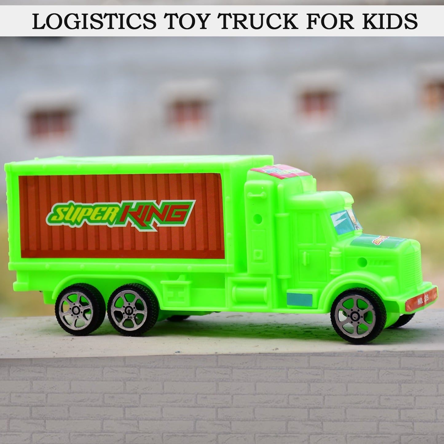 Plastic Container Cargo Truck toy for kids - Springkart 