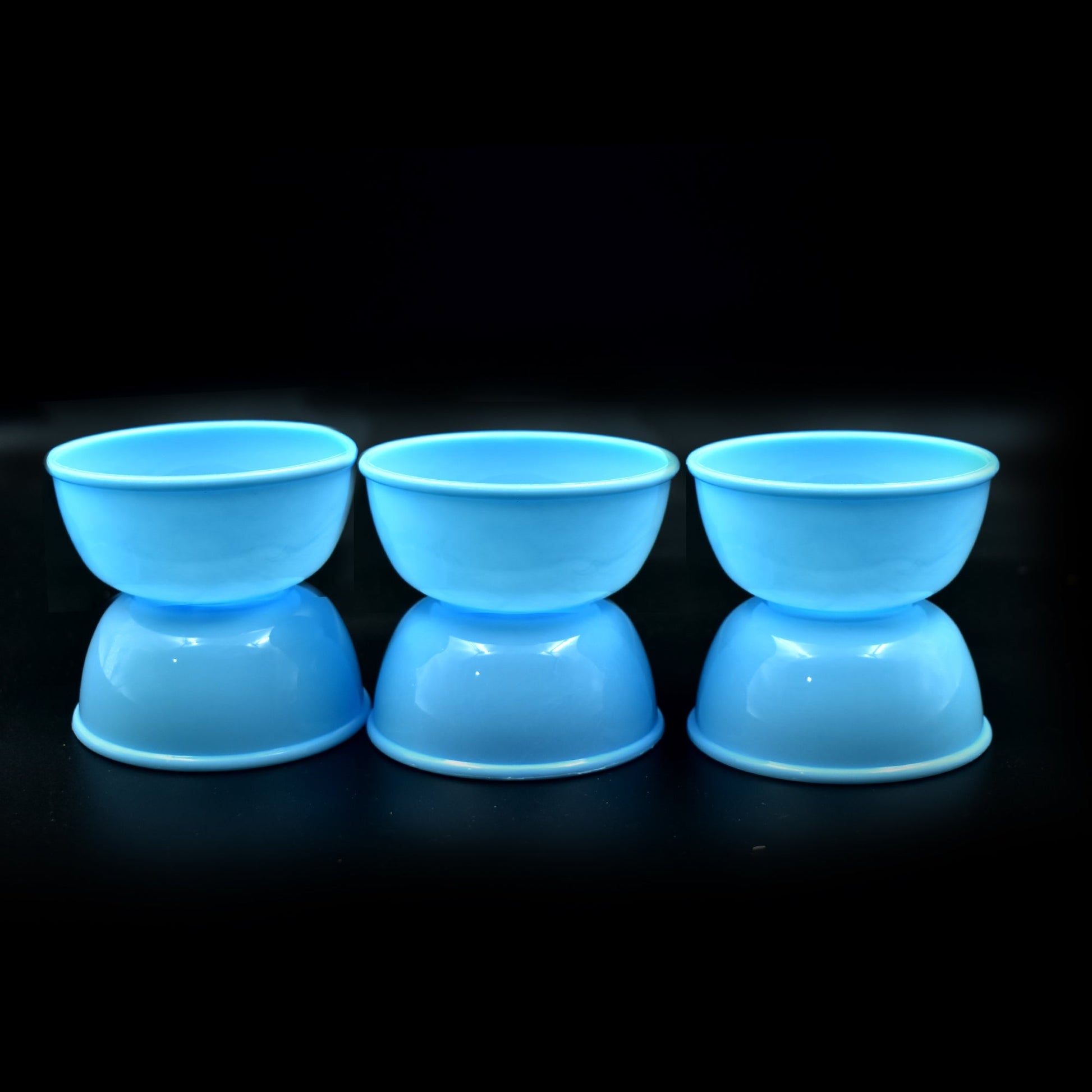 Small Plastic Bowl Set, Microwave Safe Unbreakable, Set of 6 - Springkart 