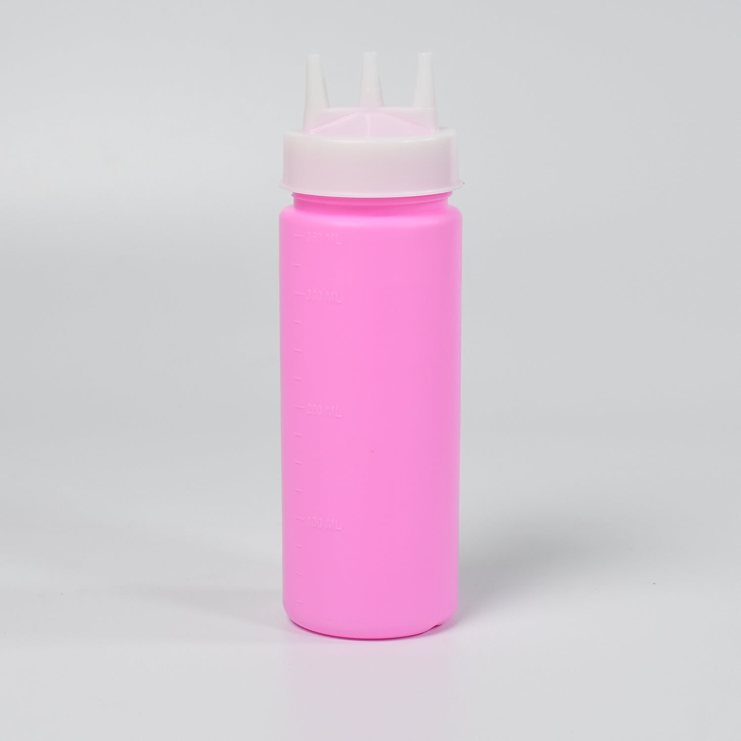 Ketchup Bottles With 3 Nozzle For Sauce, Mayonnaise, Chocolate Syrup Using Bottle Reusable Plastic Bottle ( 360ml ) - Springkart 