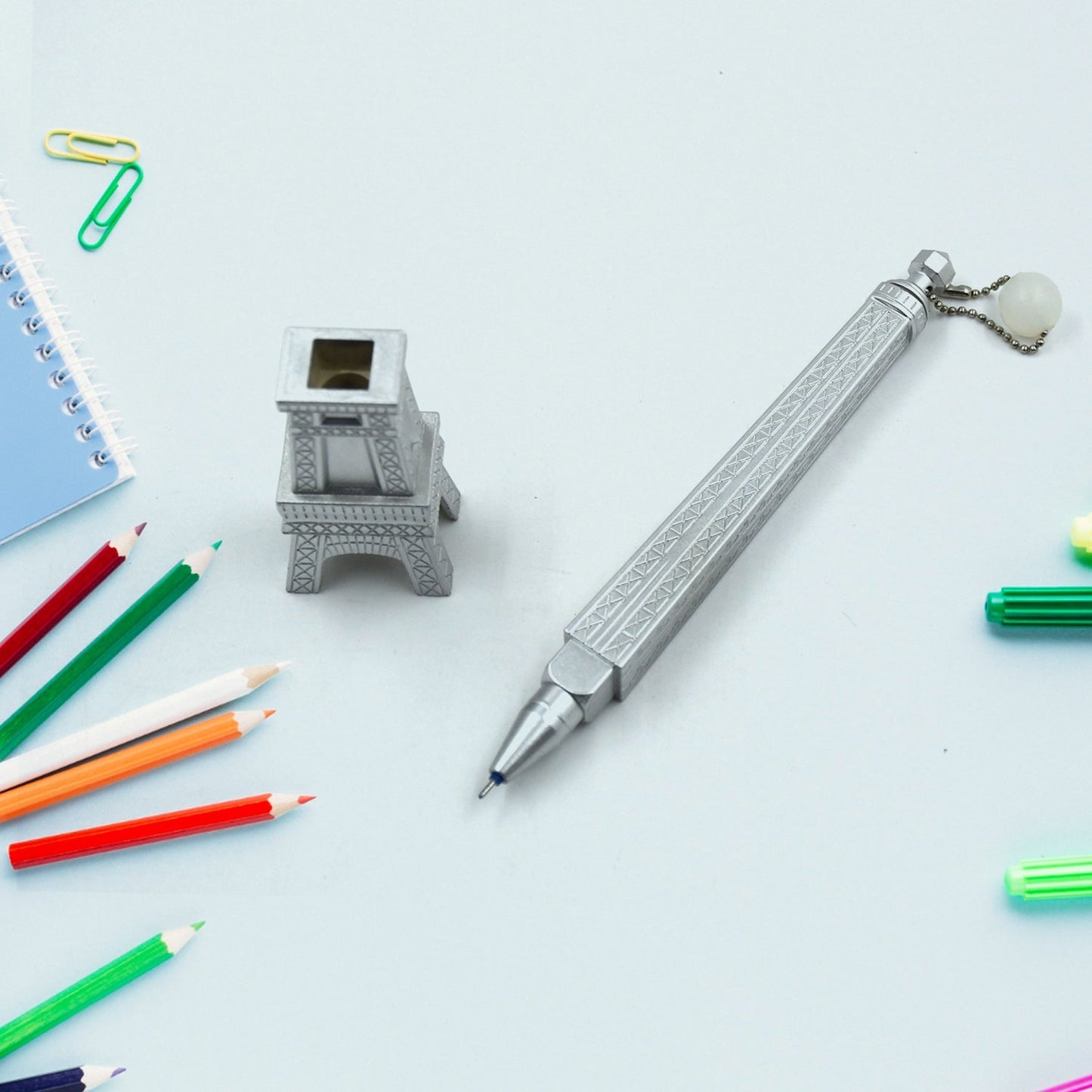 Eiffel Tower Design Unique Pen Smooth Writing Pen (1pc) - Springkart 