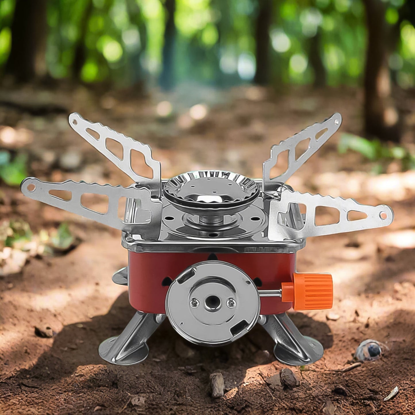 Mini Square Camping Stove, 2800W (1 Pc) - Springkart 