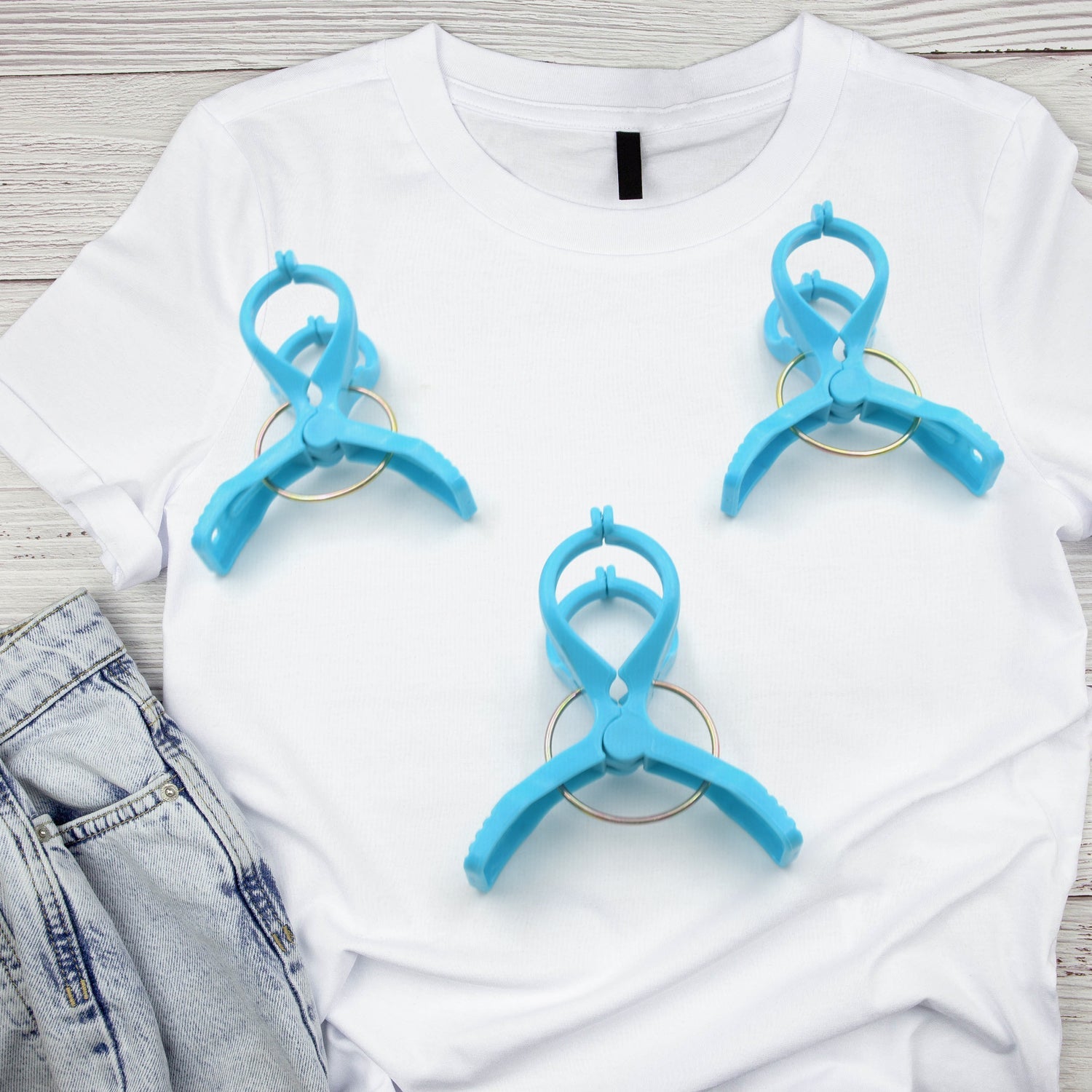 Big Multifunction Plastic Heavy Quality Cloth Hanging Clips - Springkart 
