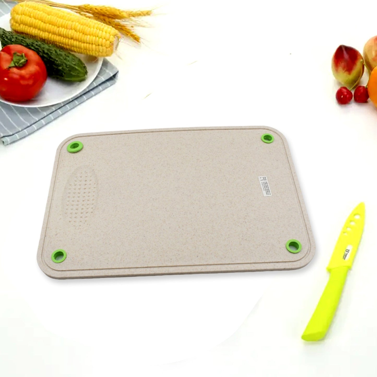Kitchen Chopping Board Household Double-sided Cutting Board Knife Board Vegetable Cutting and Fruit Multi-purpose Plastic Sticky Board Cutting board - Springkart 