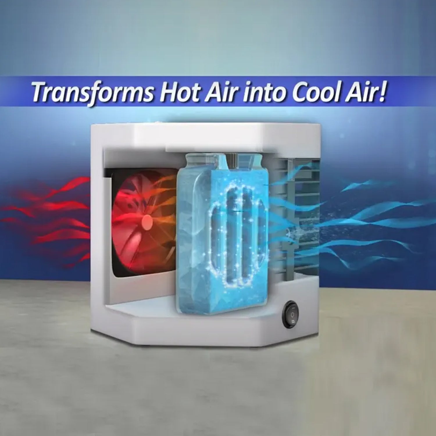 Mini Portable Arctic Air Cooler & Humidifier - Springkart 