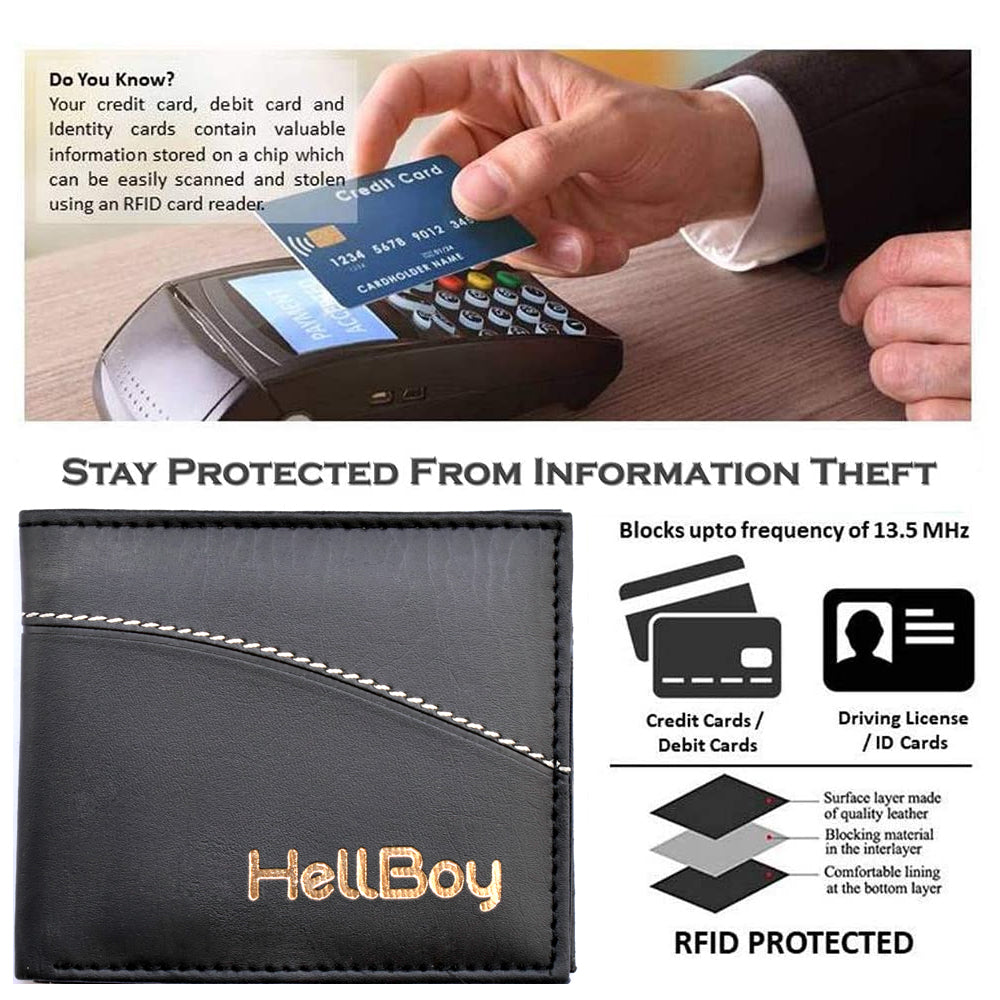 Mens Leather Wallet / Leather Wallet for Men - Springkart 