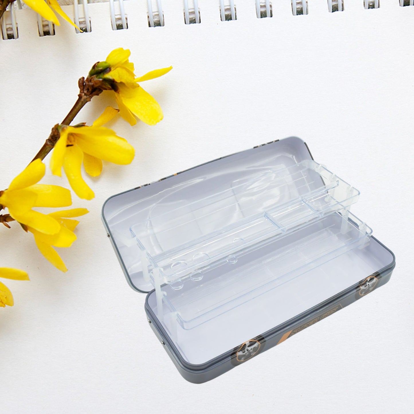 Car Shape Metal Compass Box, Pencil Case for Kids Stationery Compass Box, Stationery Gift for School Kids Compass, Pencil Box, Birthday Return Gift for Kids (1 Pc) - Springkart 