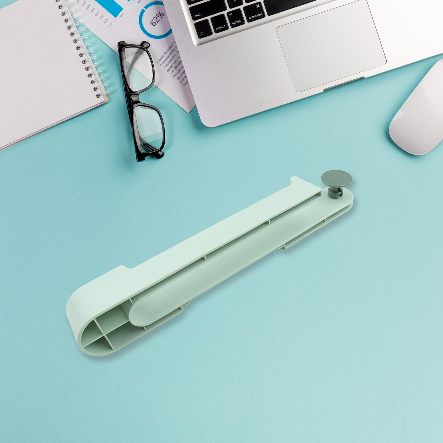 Modern Wall Rack: Round Hook Towel Holder (Durable Plastic, 1 Pc) - Springkart 