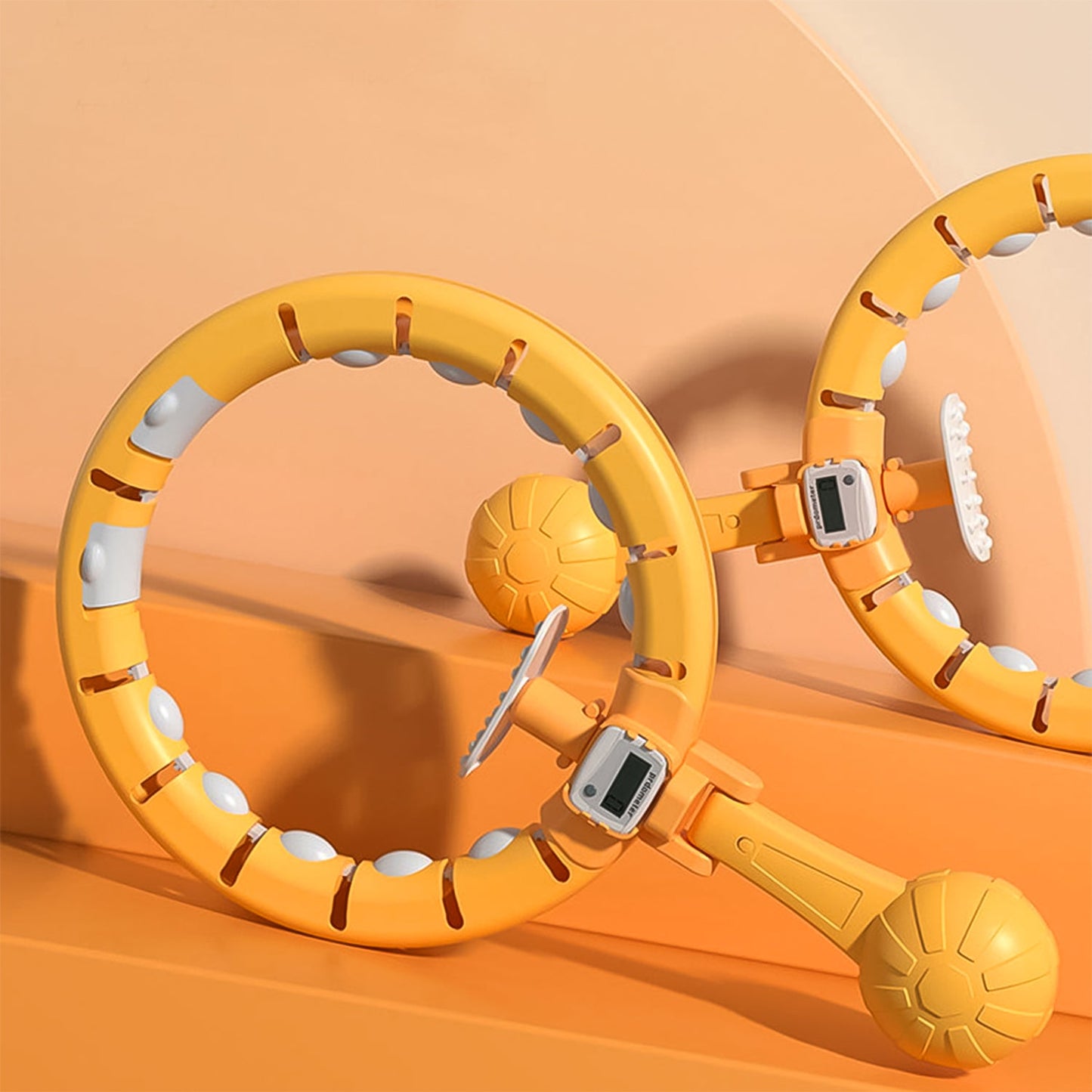 Smart Fitness Hula Hoops with Spinning Ball and Intelligent Counter (1 Pc / Loose) - Springkart 