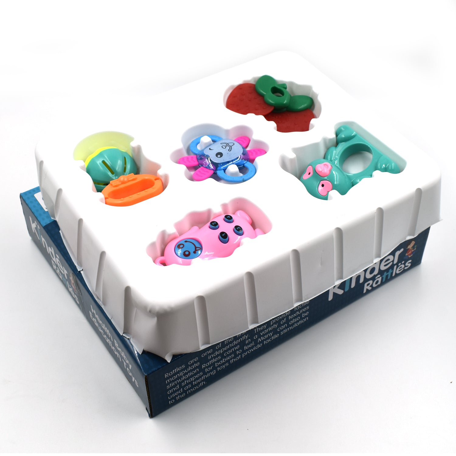 AT54 Rattles Baby Toy and game for kids and babies for playing and enjoying purposes. - Springkart 