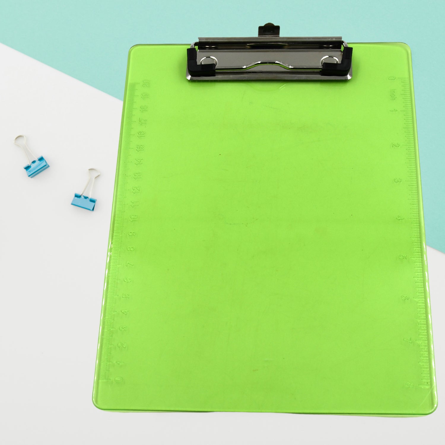 Exam Pad Best for Students in All Exams Unbreakable Flexible Board with a Centimeter Measuring Side Pad For School & Exam Use - Springkart 